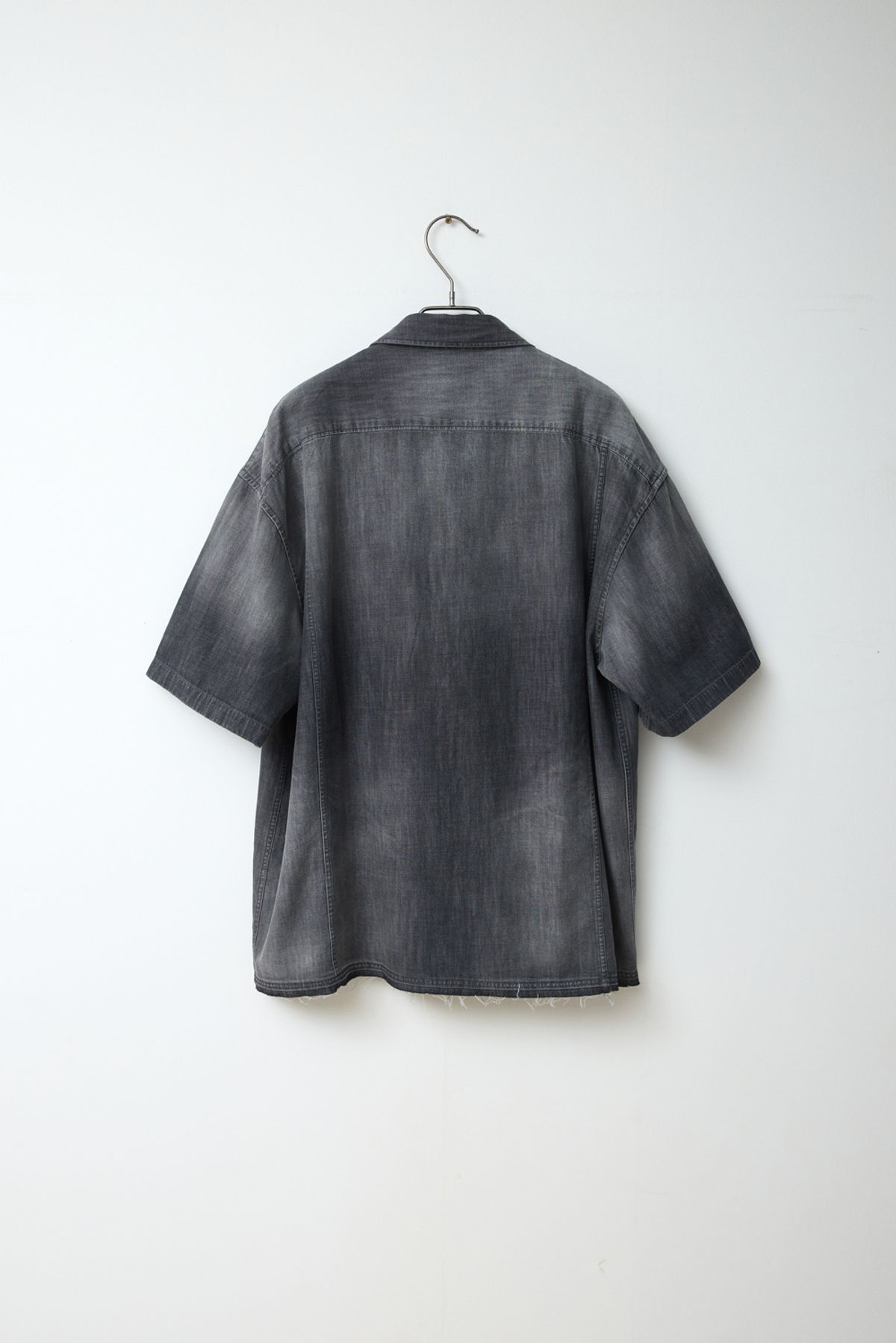 해칭룸(HATCHINGROOM) Over Shirt Denim Grey