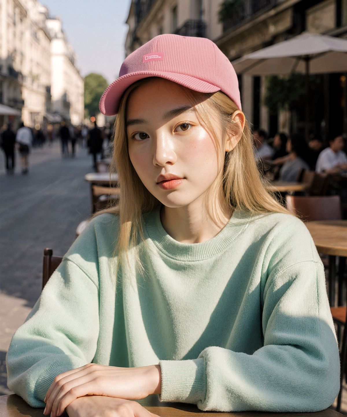 내셔널지오그래픽(NATIONALGEOGRAPHIC) N253AHA510 코듀로이 볼캡 D PINK