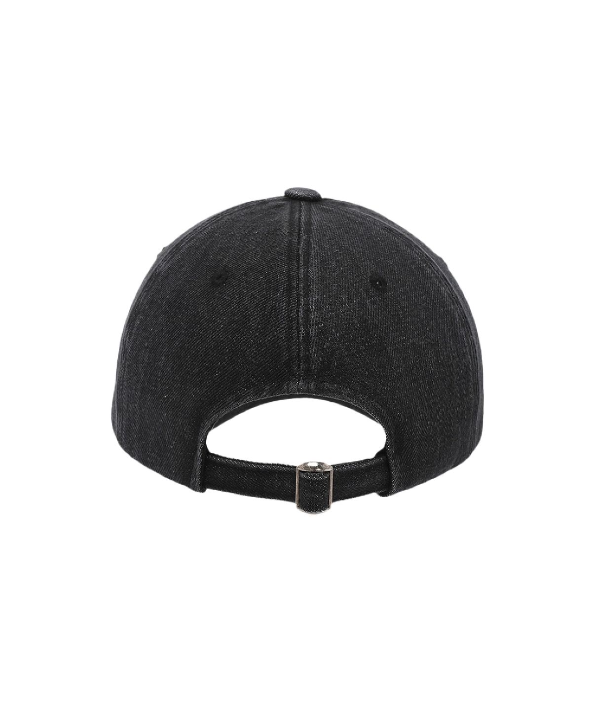 피마다지윈(PIMADAZIWIN) Denim Logo Ballcap_[Black Charcoal]