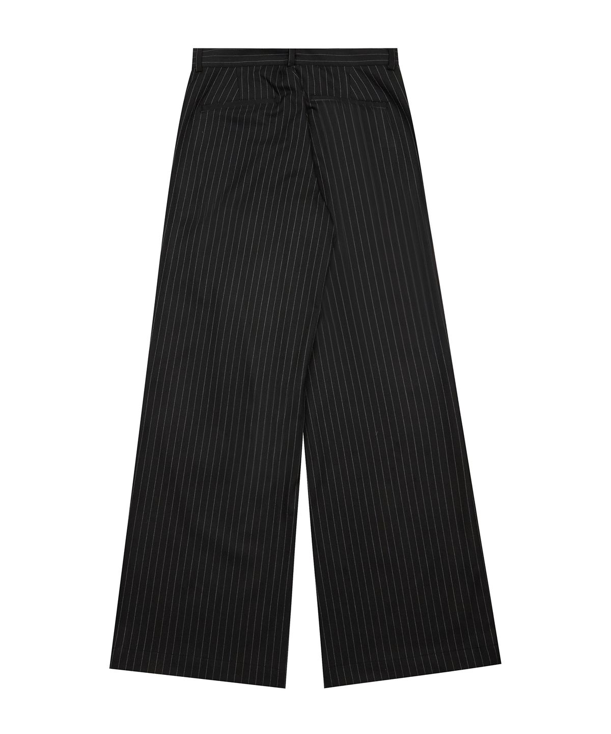 라티젠(LARTIGENT) L19 CHECK PLEATS WRAP SET(BLACK)