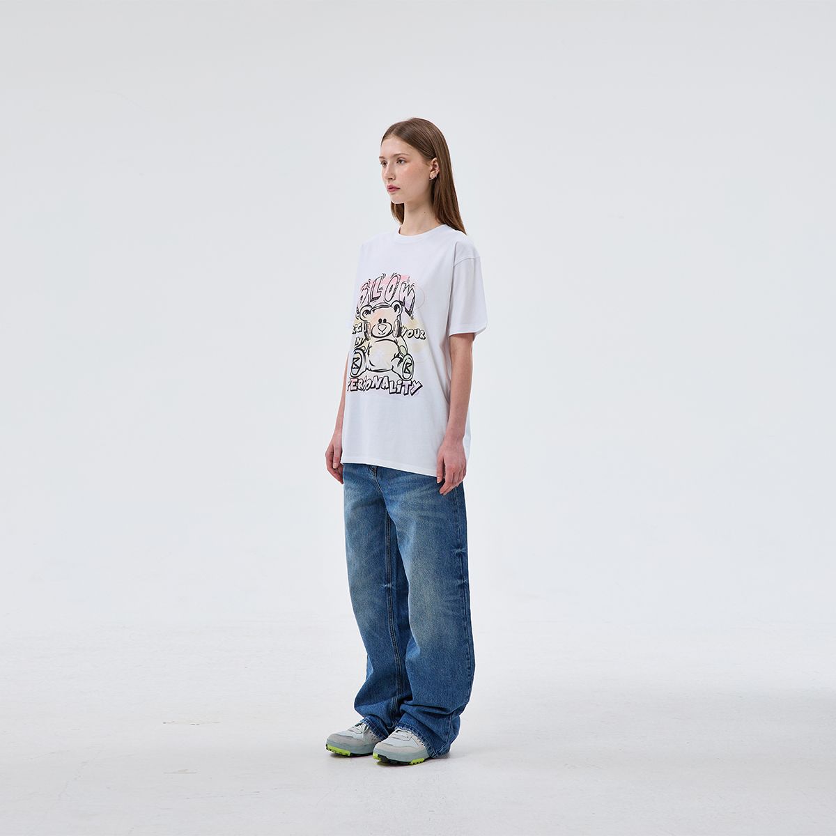 블로우(BLOW) BEAR GRAPHIC ART T-SHIRT