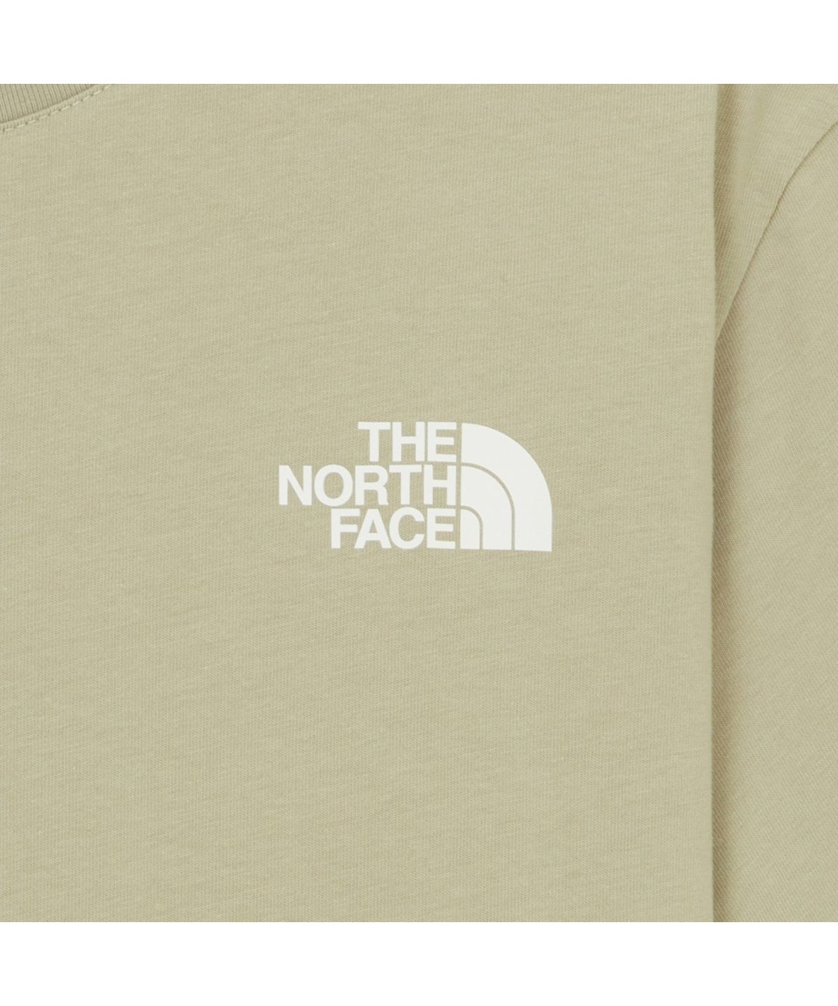 노스페이스(THE NORTH FACE) NT7UR61E 순경음 반팔 라운드티 SLATE KHAKI