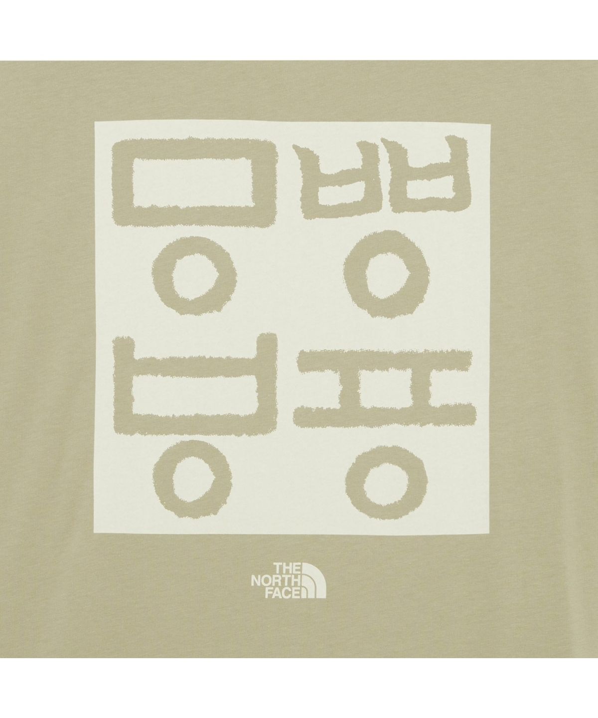 노스페이스(THE NORTH FACE) NT7UR61E 순경음 반팔 라운드티 SLATE KHAKI
