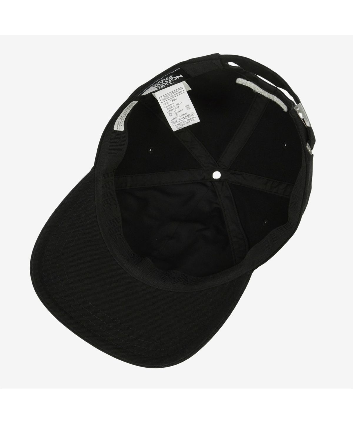 노스페이스(THE NORTH FACE) NE3CR51A TNF 로고 소프트 캡 BLACK