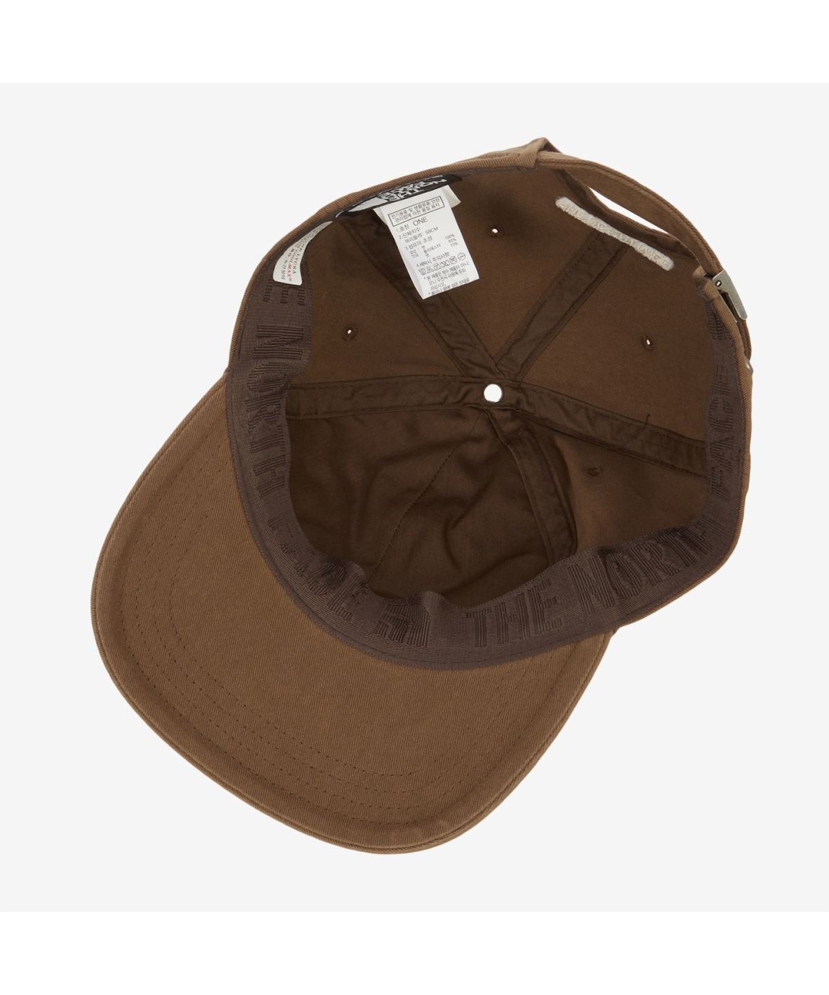 노스페이스(THE NORTH FACE) NE3CR51B TNF 로고 소프트 캡 BROWN