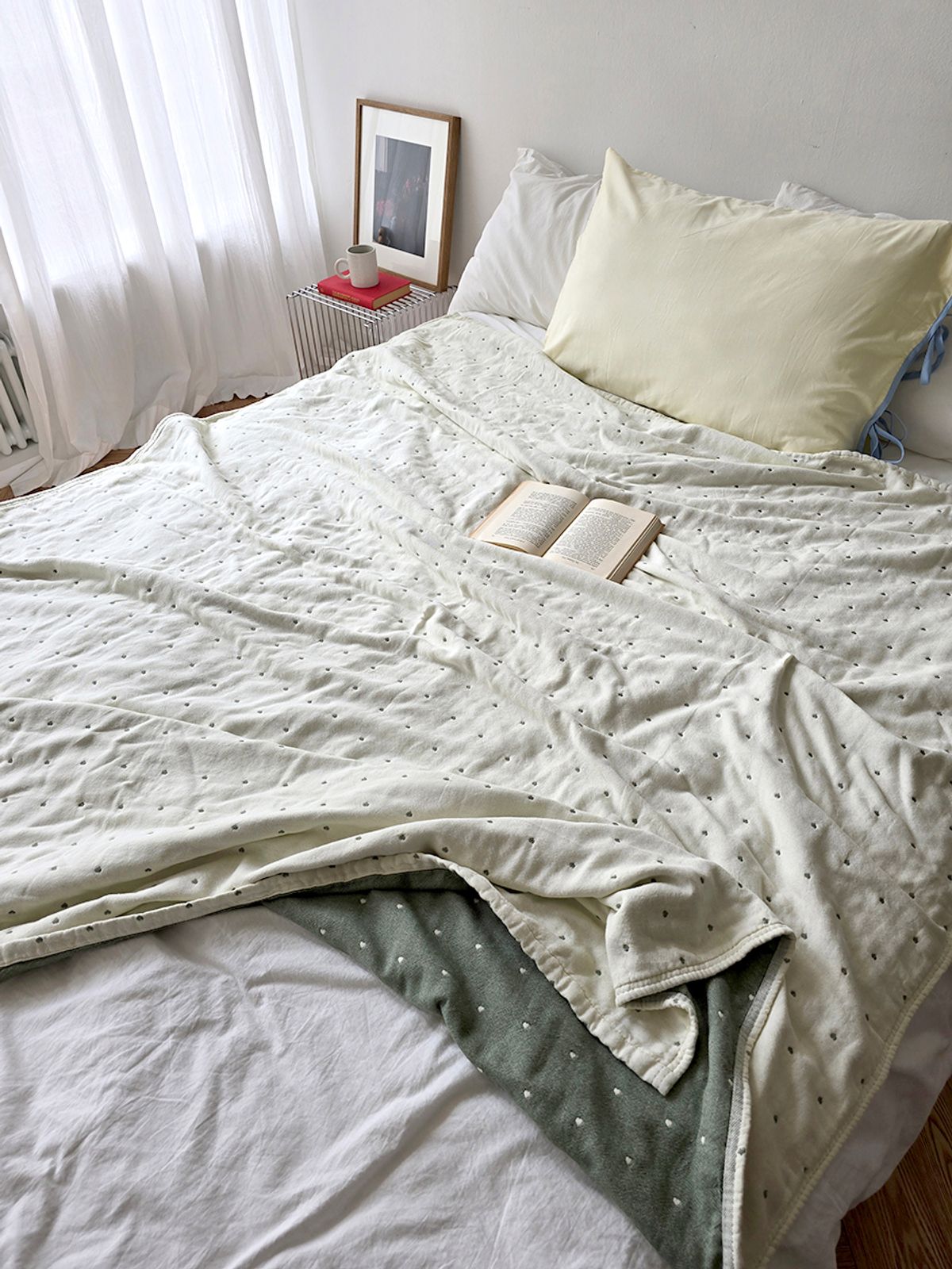 블랑쉬하우스(BLANCHE HOUSE) 블랑쉬 솜담 4중 퀸사이즈 150x200 거즈이불