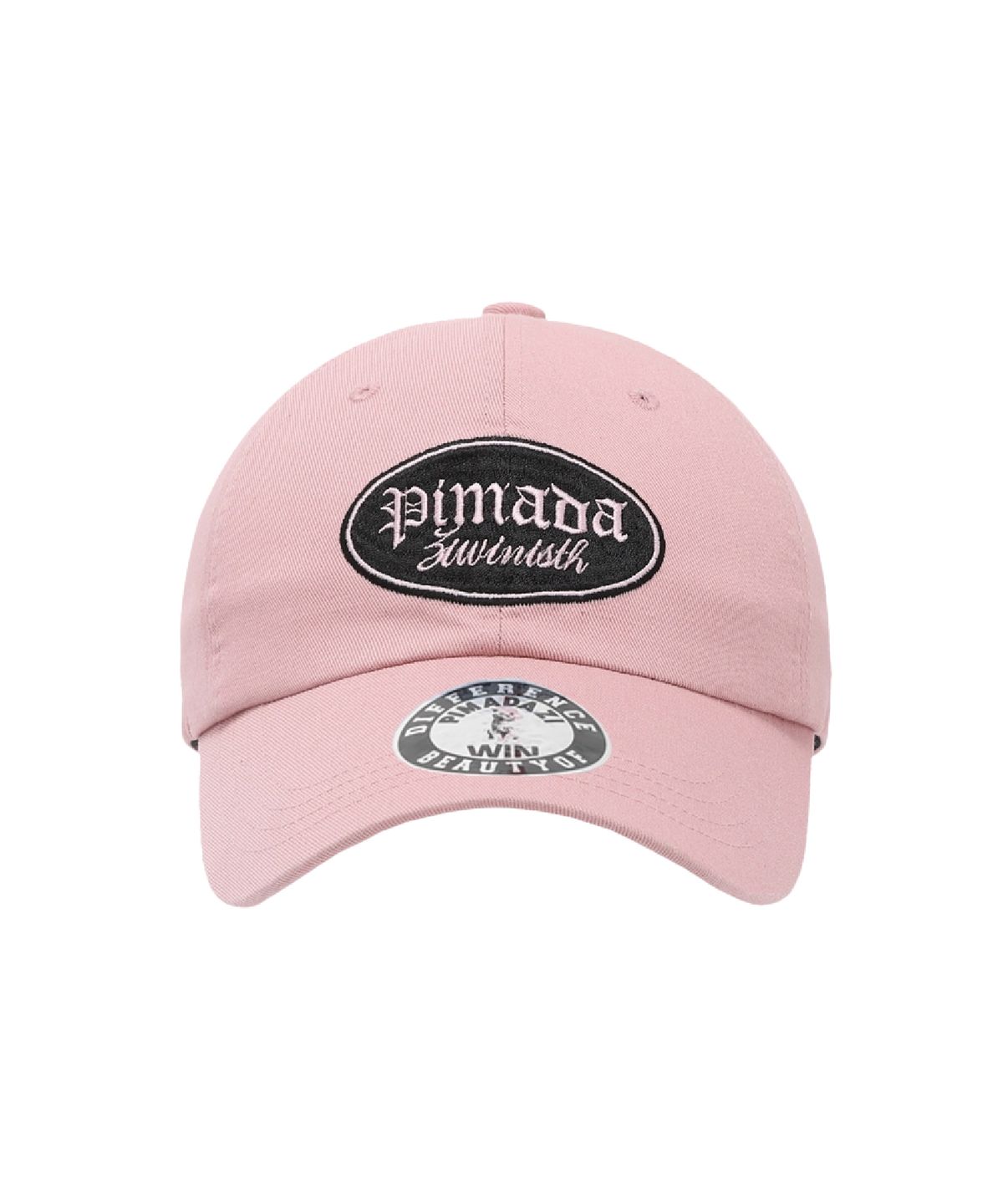 피마다지윈(PIMADAZIWIN) Basic Logo Ballcap_[Pink]
