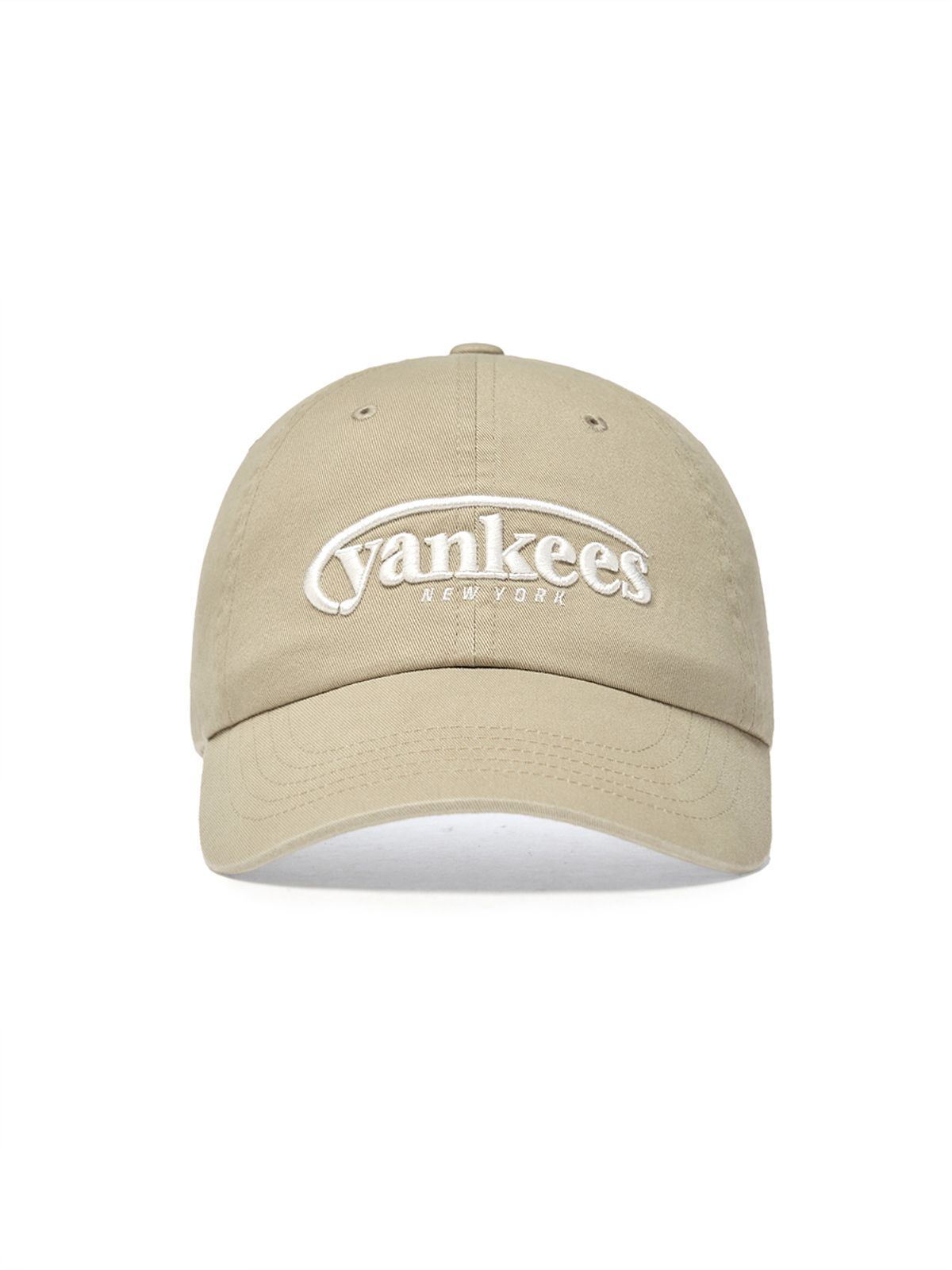 엠엘비(MLB) 젤리 언스트럭쳐 볼캡 NY (Beige)