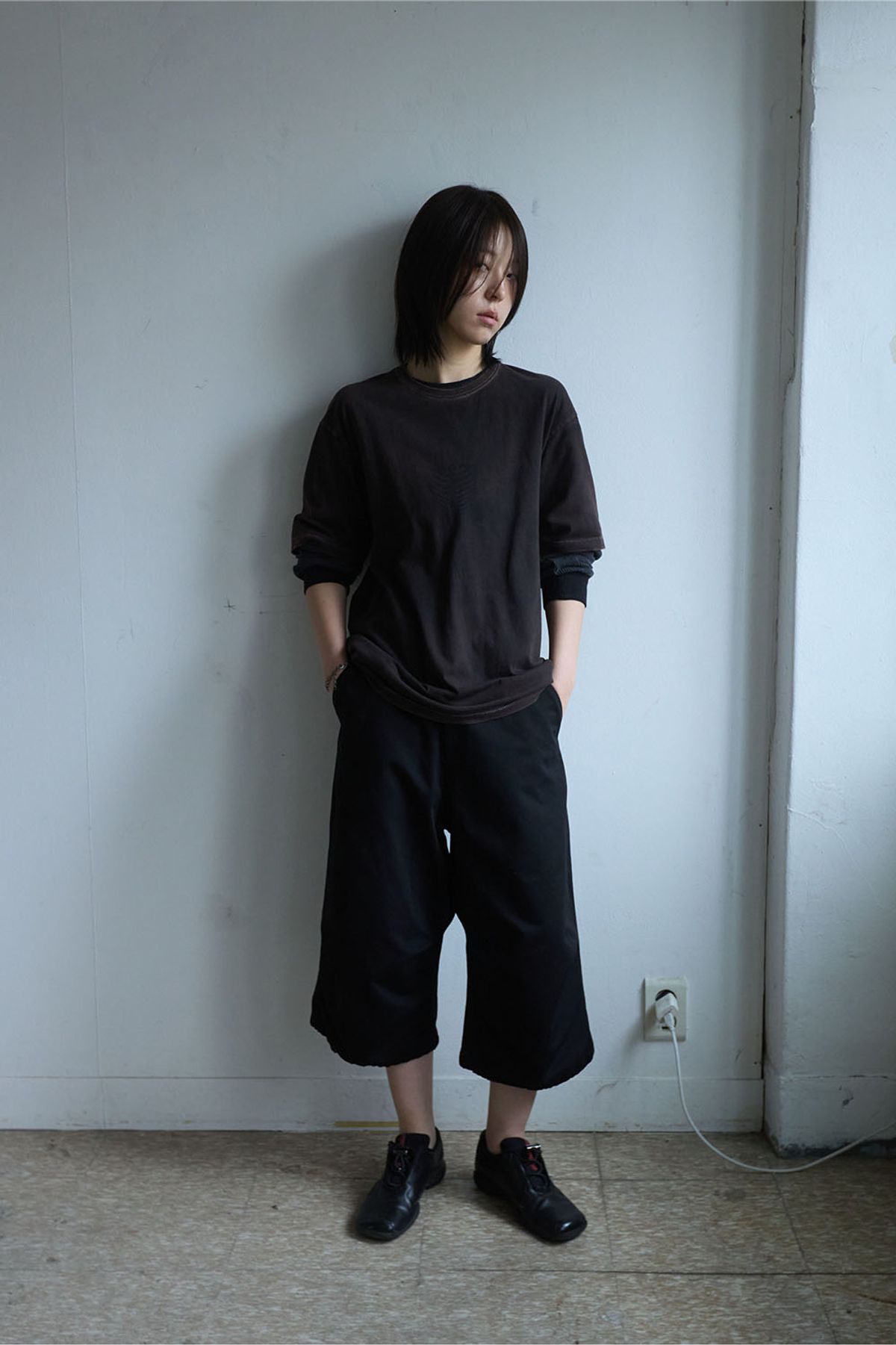 해칭룸(HATCHINGROOM) Snow Shorts Black
