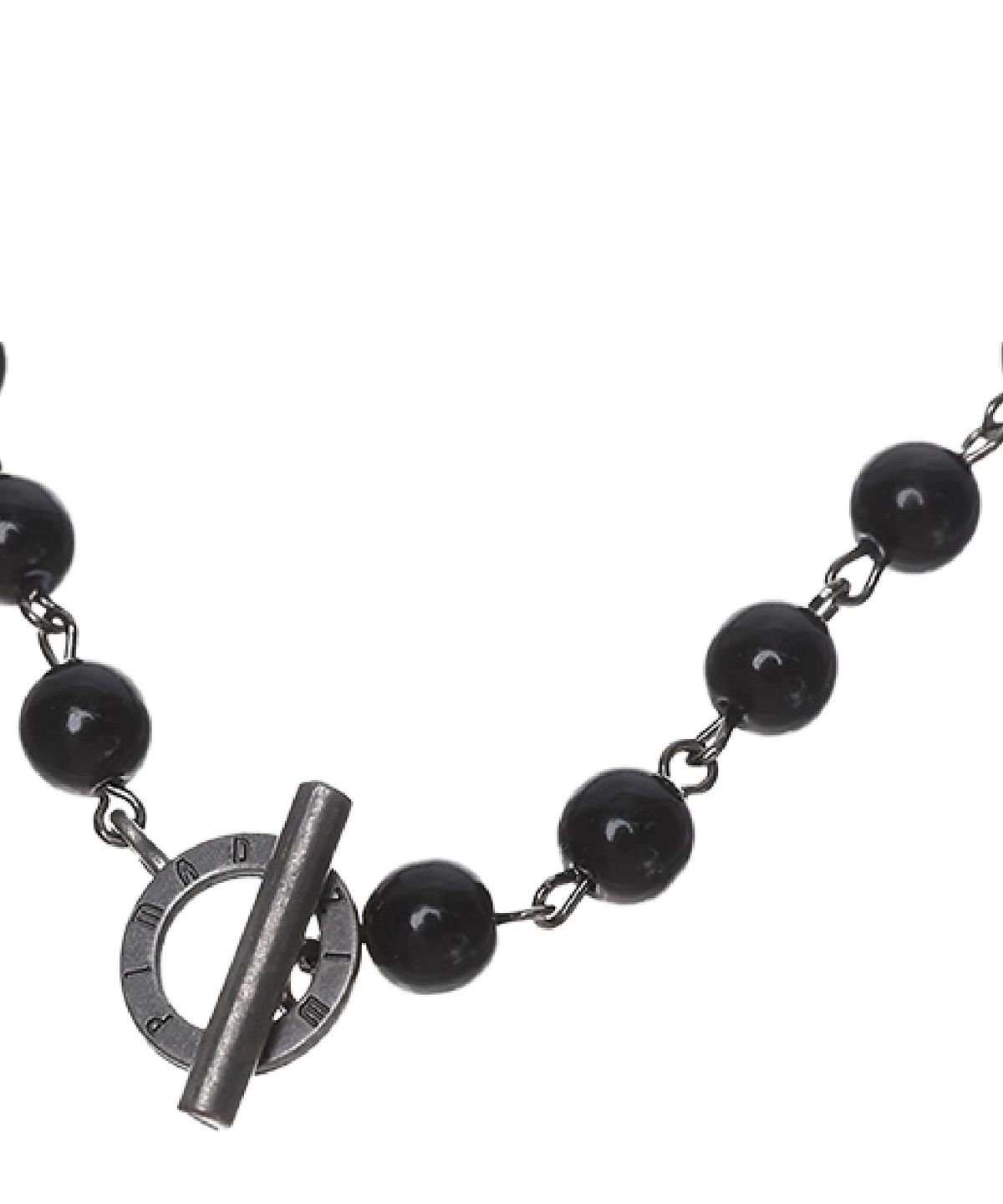 피마다지윈(PIMADAZIWIN) Black Chain Pearl Necklace_[Bold]