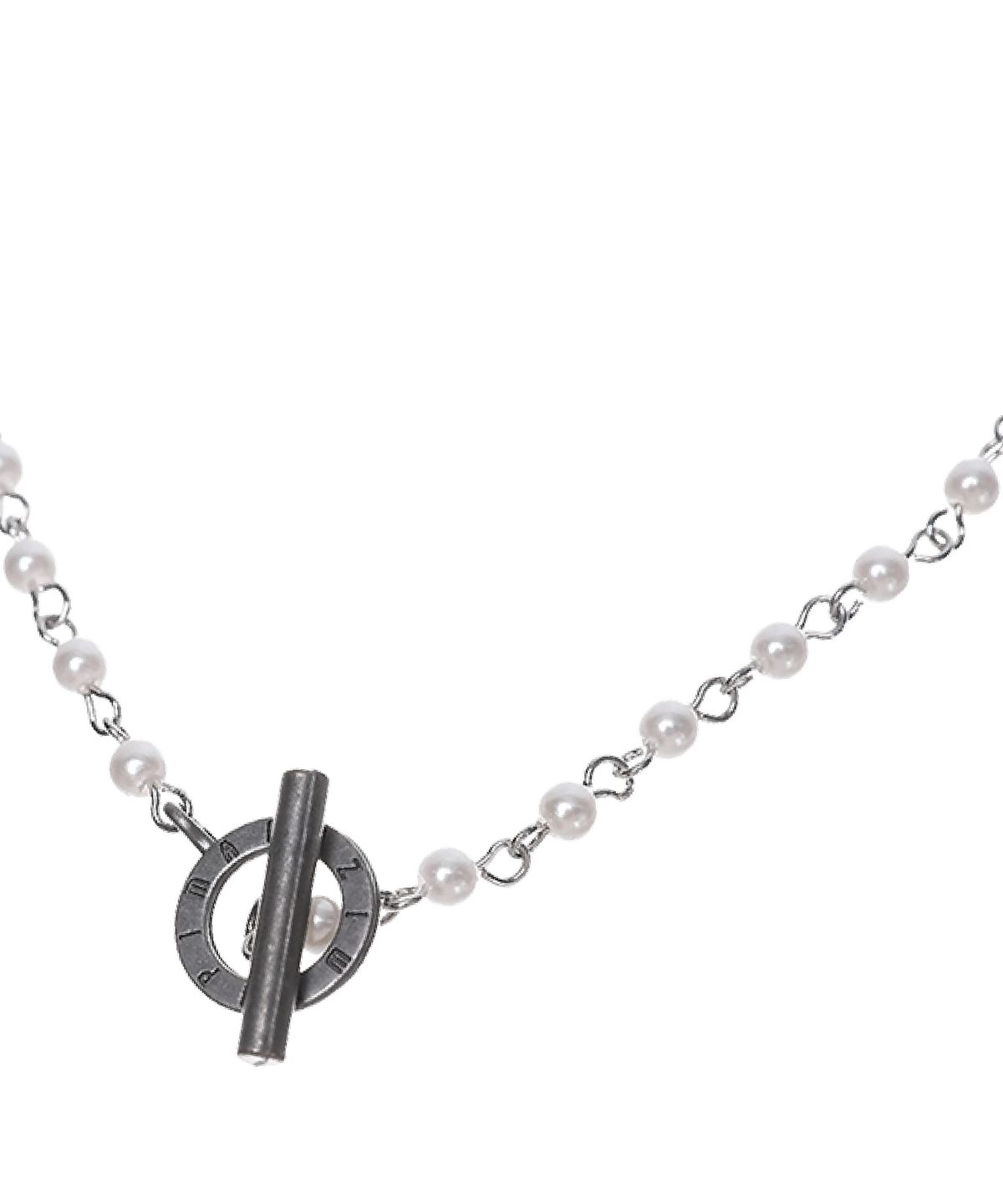 피마다지윈(PIMADAZIWIN) White Chain Pearl Necklace_[Light]