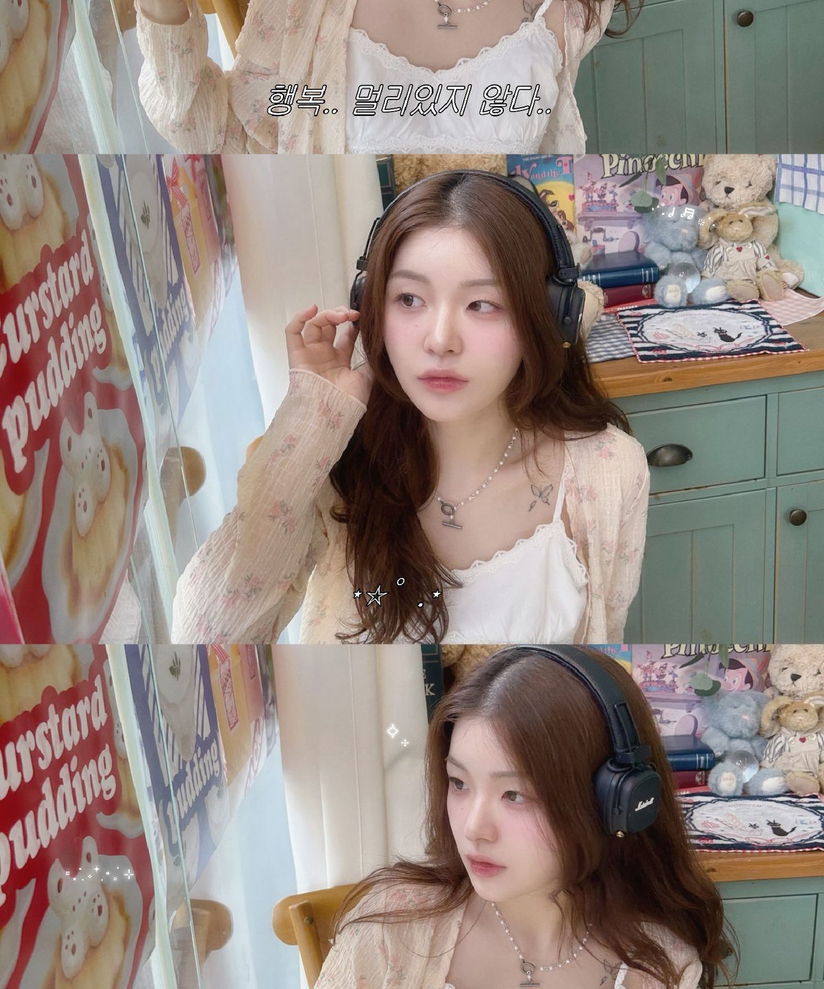 피마다지윈(PIMADAZIWIN) White Chain Pearl Necklace_[Light]