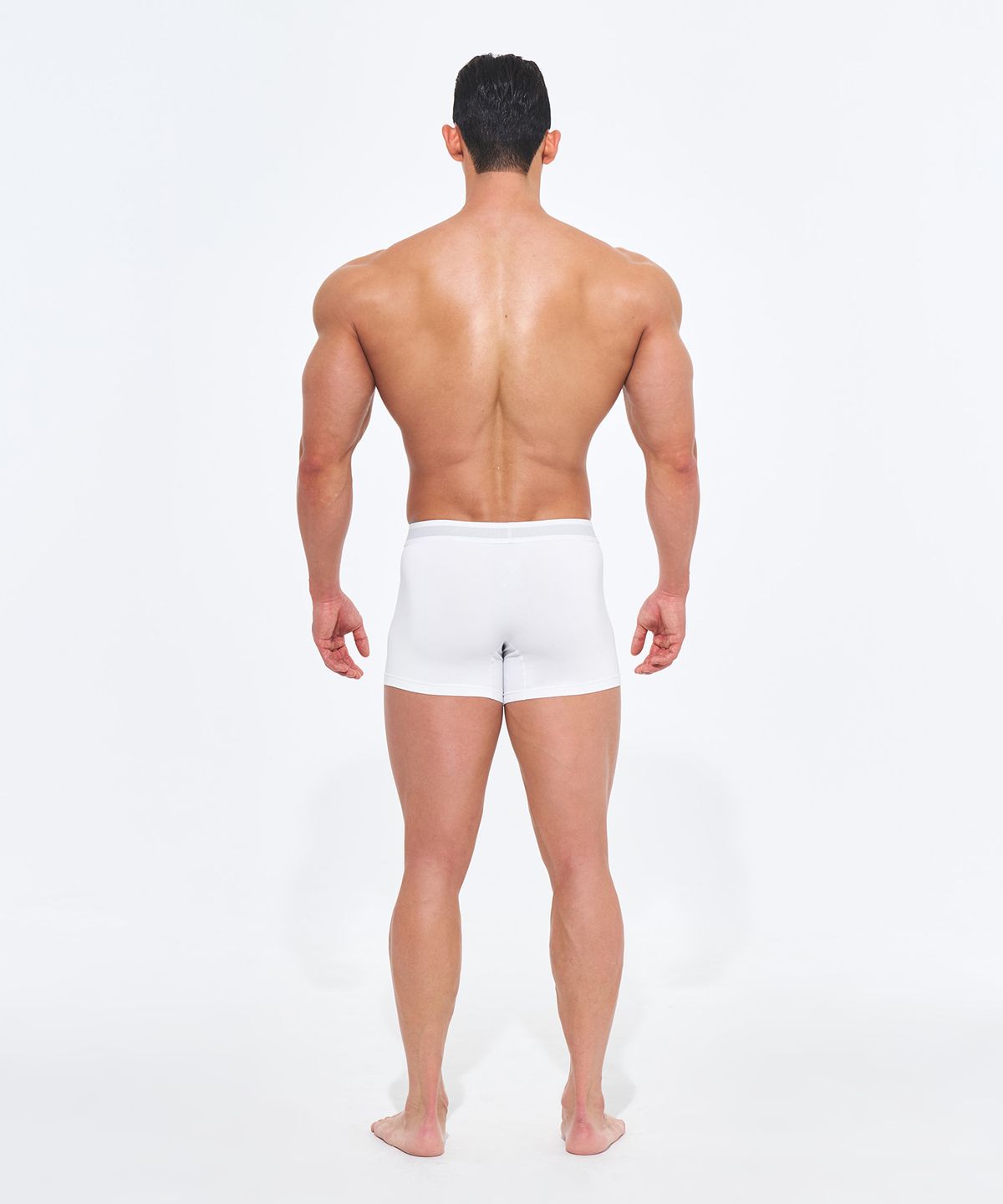 본투윈(BORN TO WIN) OUTBAND BOXER BRIEF [WHITE]