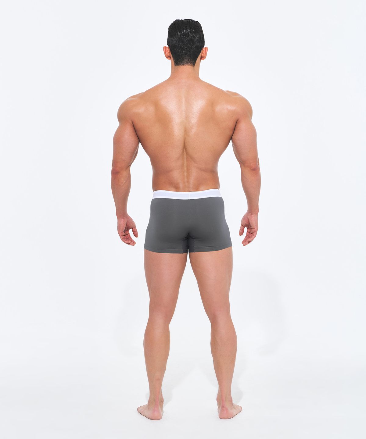 본투윈(BORN TO WIN) OUTBAND BOXER BRIEF [GREY]