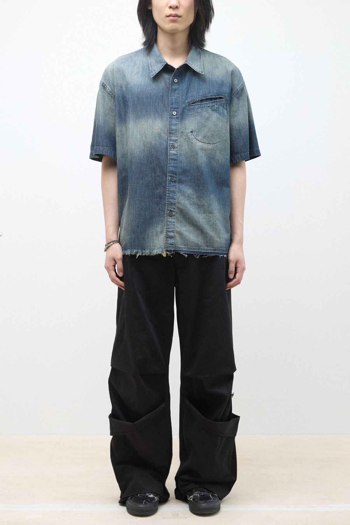 해칭룸(HATCHINGROOM) Armor Pants Black