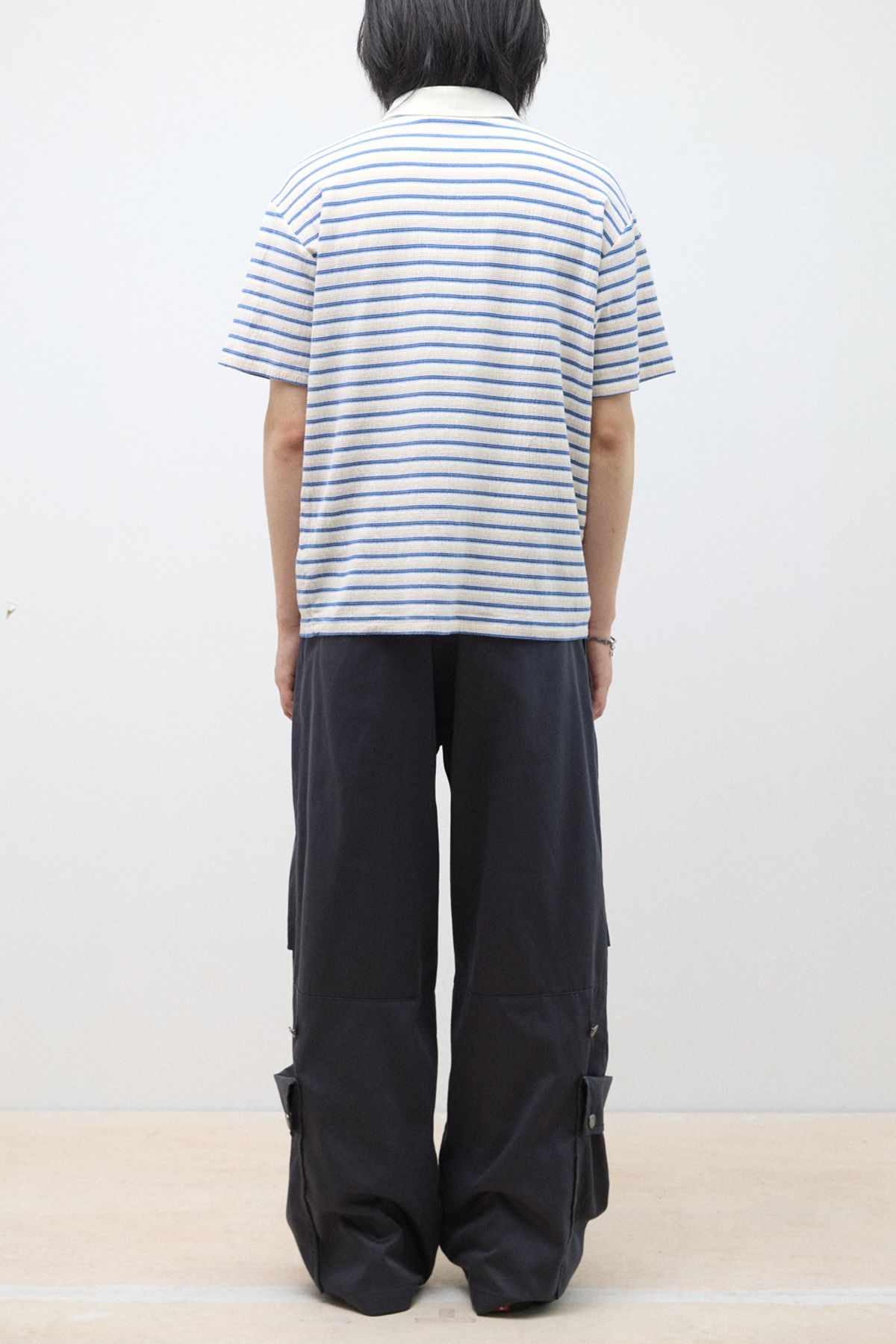 해칭룸(HATCHINGROOM) Armor Pants Blue Charcoal