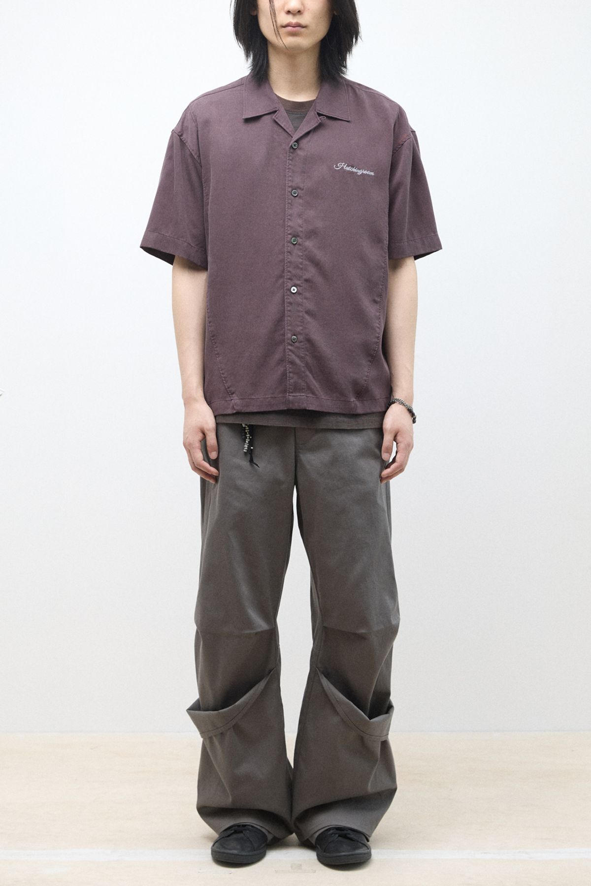 해칭룸(HATCHINGROOM) Armor Pants Mud Brown