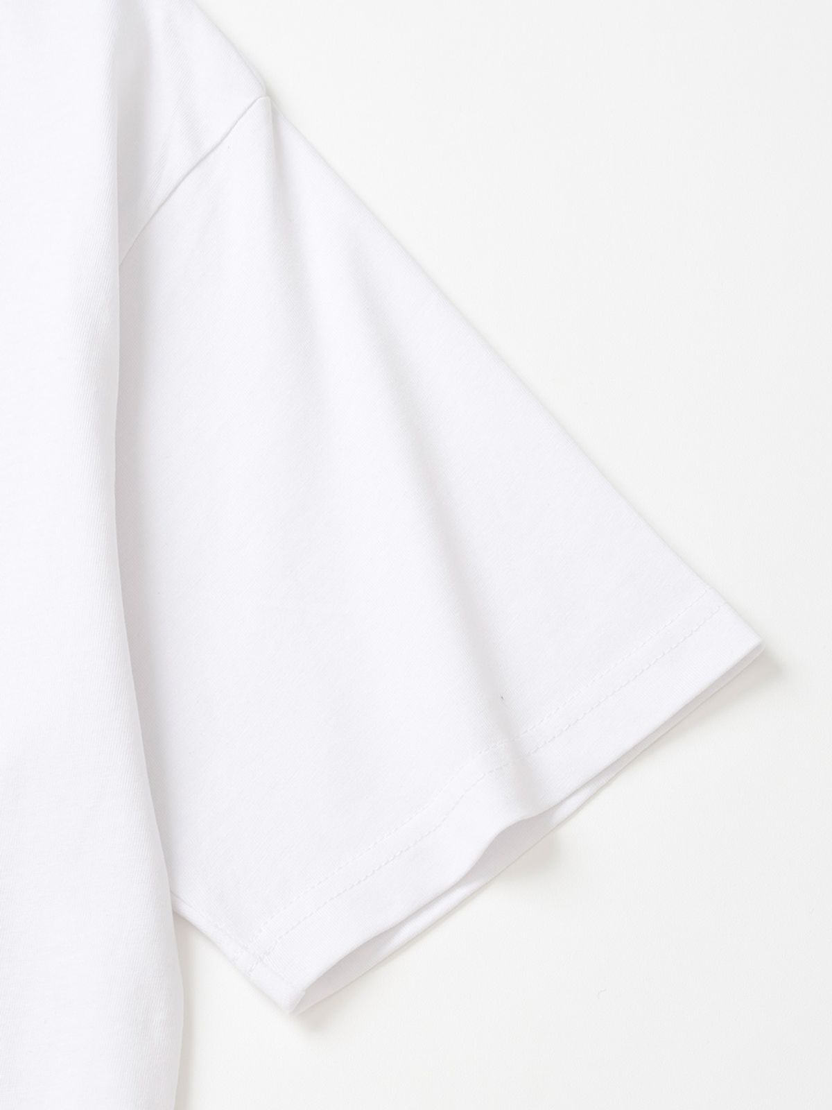 엑스오엑스(XOX) 스머징 플라워 크루넥 반팔 티셔츠 [WHITE]