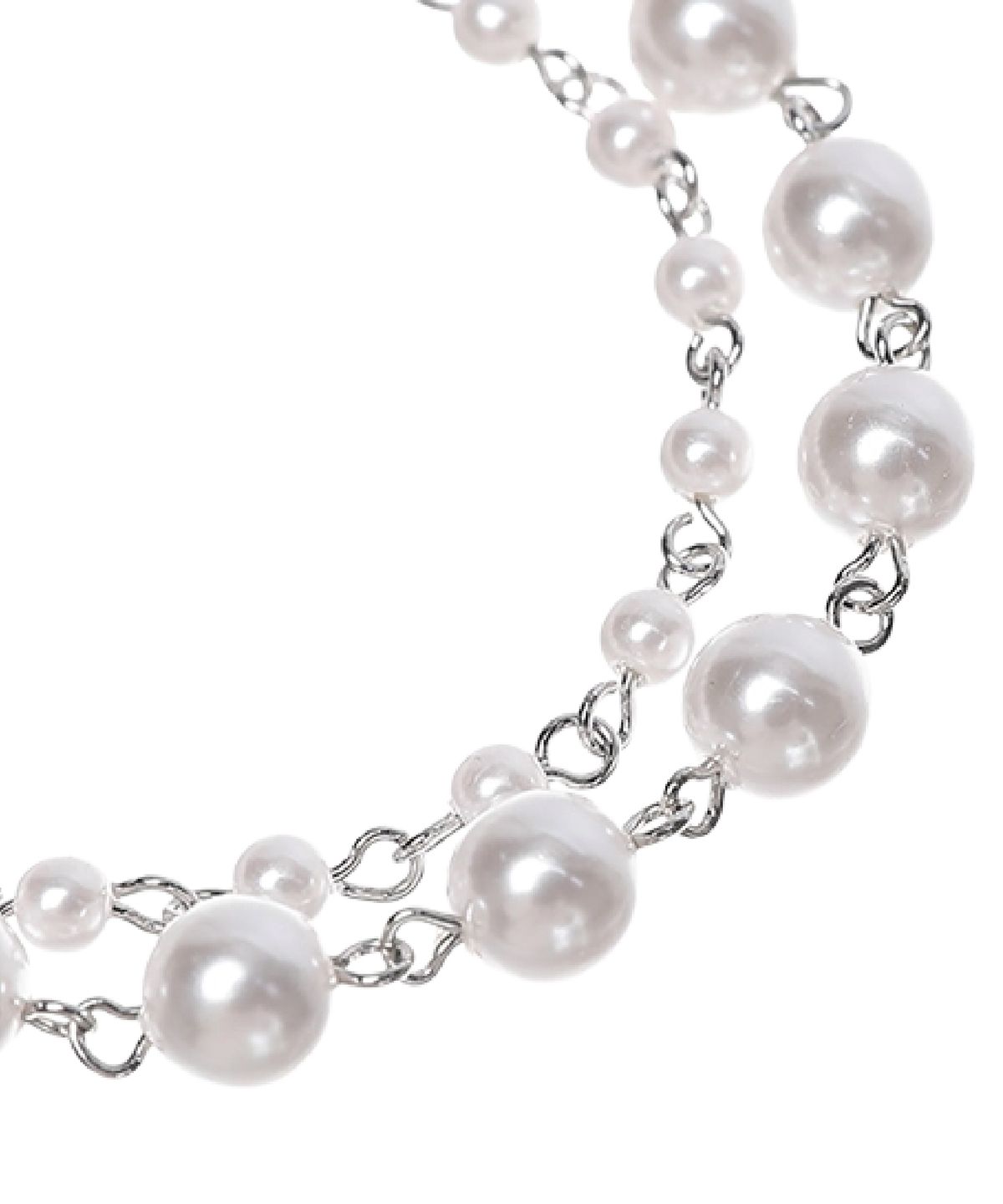 피마다지윈(PIMADAZIWIN) White Chain Pearl Bracelet