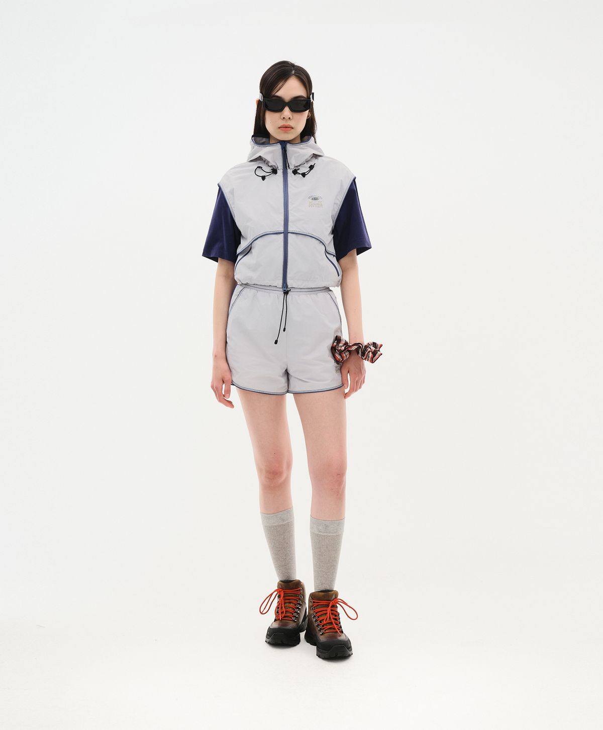 누크피터(NUUKFITTER) ICE-UP HOODIE VEST [GRAY]