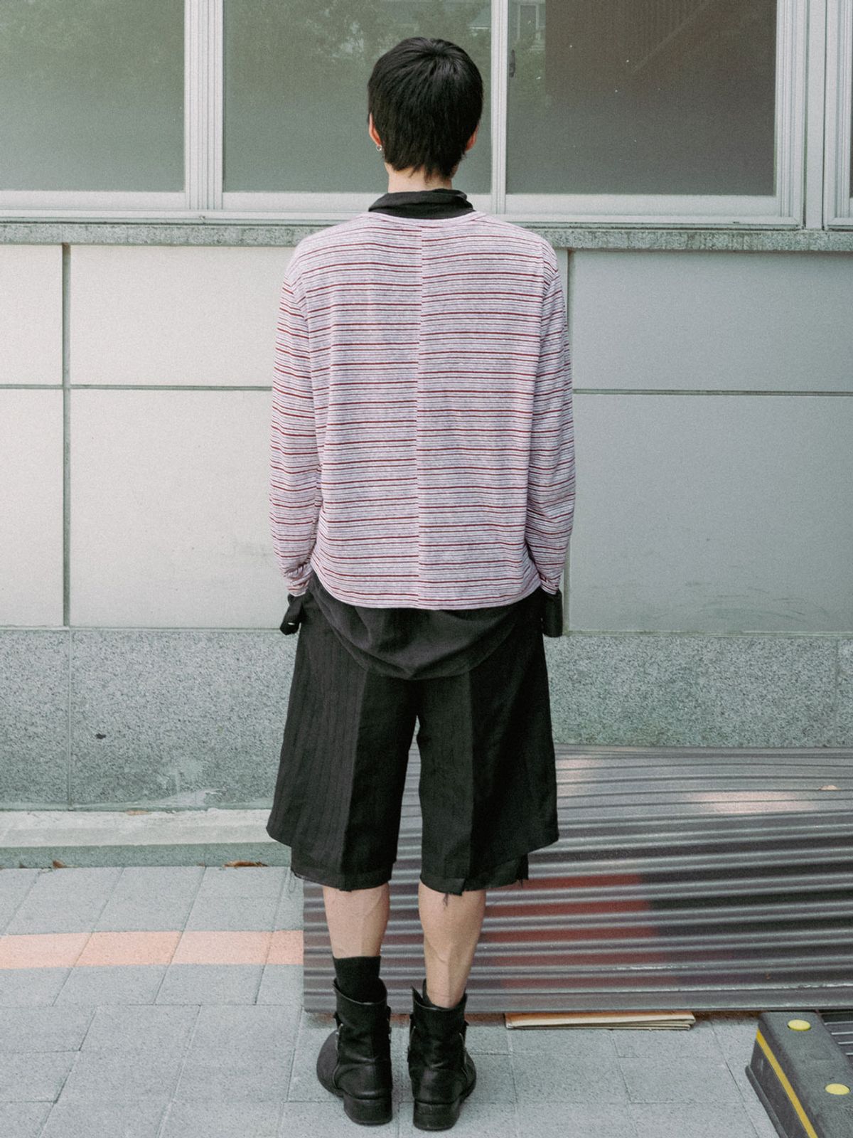 두들리스트(DOODLIST) 러프컷 레이어드 쇼츠