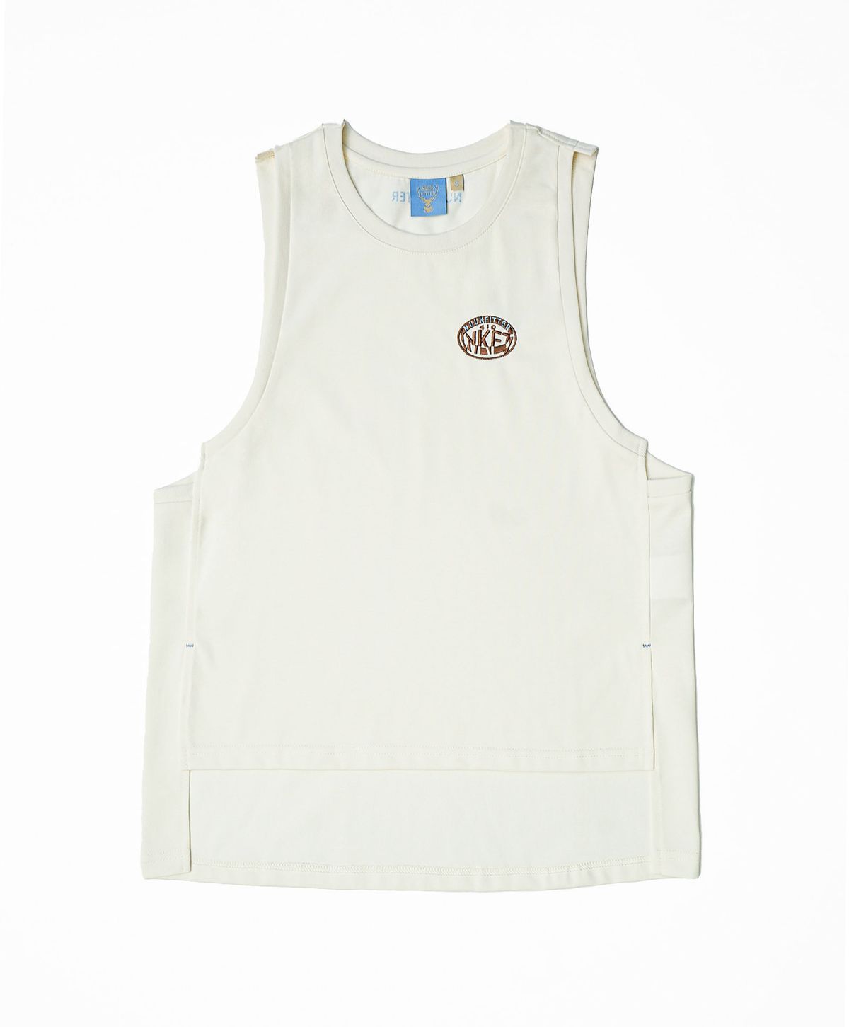 누크피터(NUUKFITTER) NKFT LAYERED SLIT SLEEVELESS_WOMEN [IVORY]