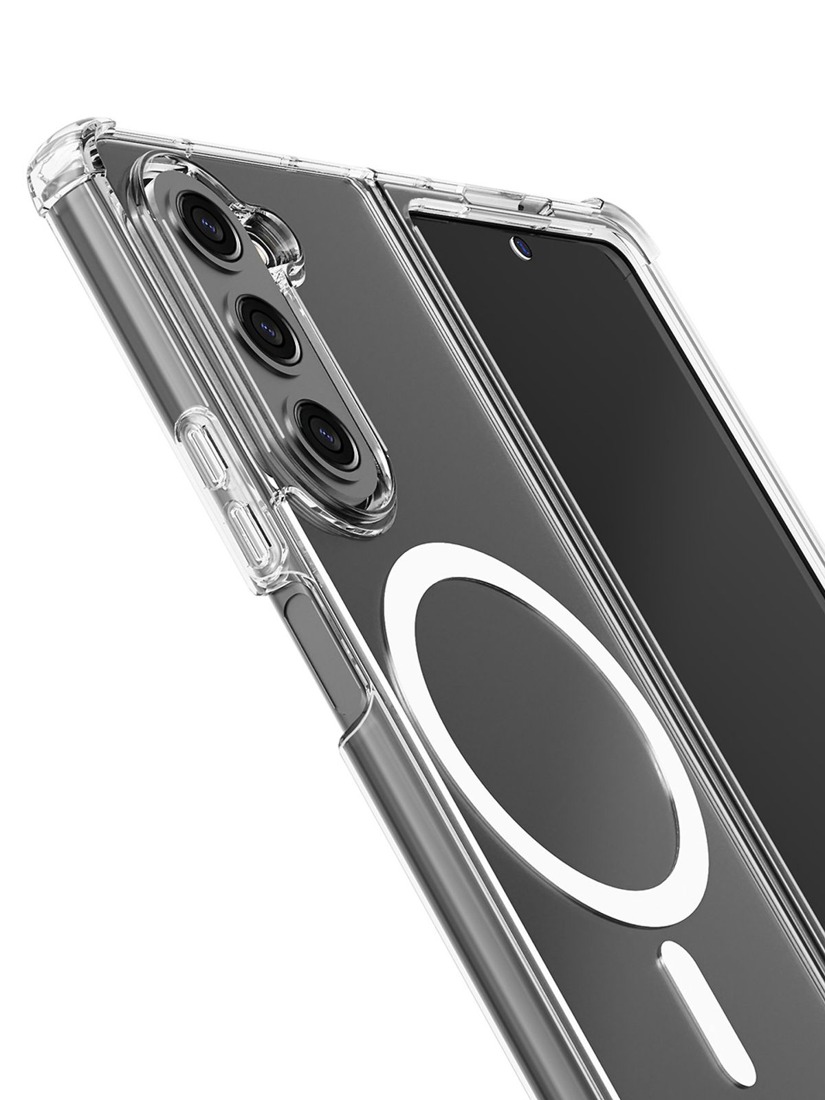 디자인스킨(DESIGNSKIN) 갤럭시Z폴드7 피닉스 범퍼 맥세이프 케이스-올클리어