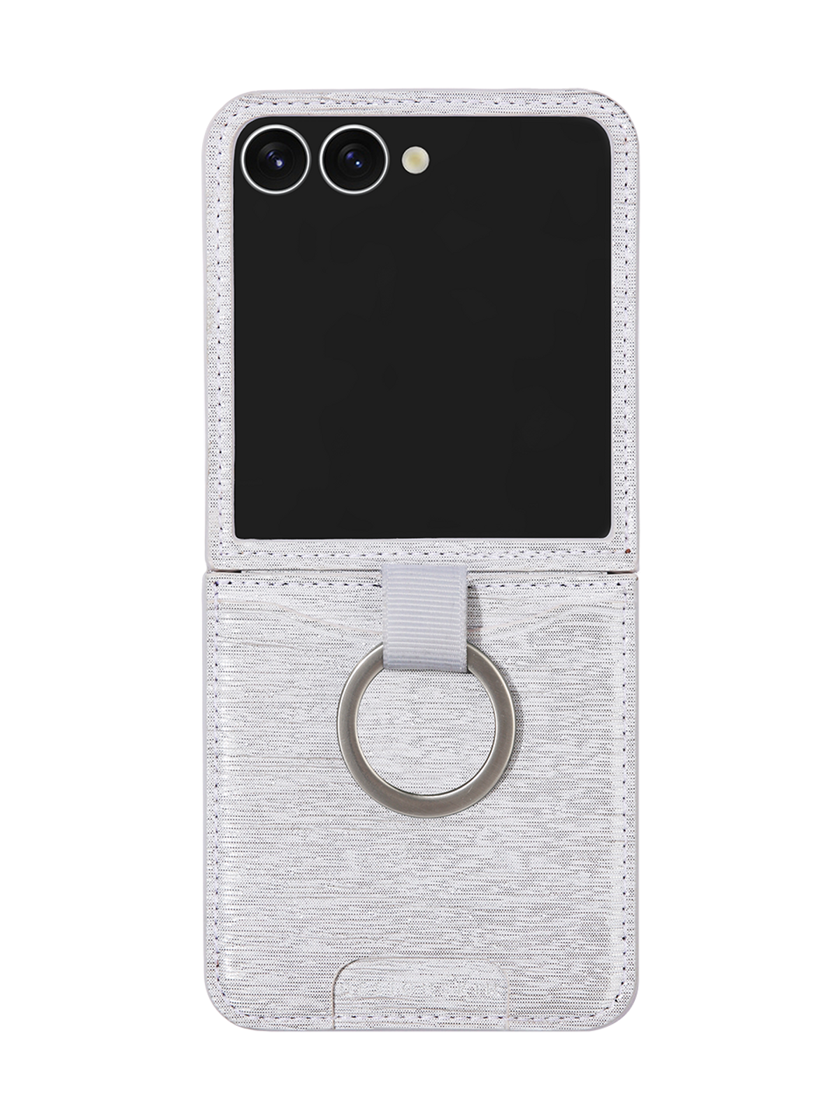 디자인스킨(DESIGNSKIN) 갤럭시Z플립7 링 그립 포켓 케이스 ver.2_글리터
