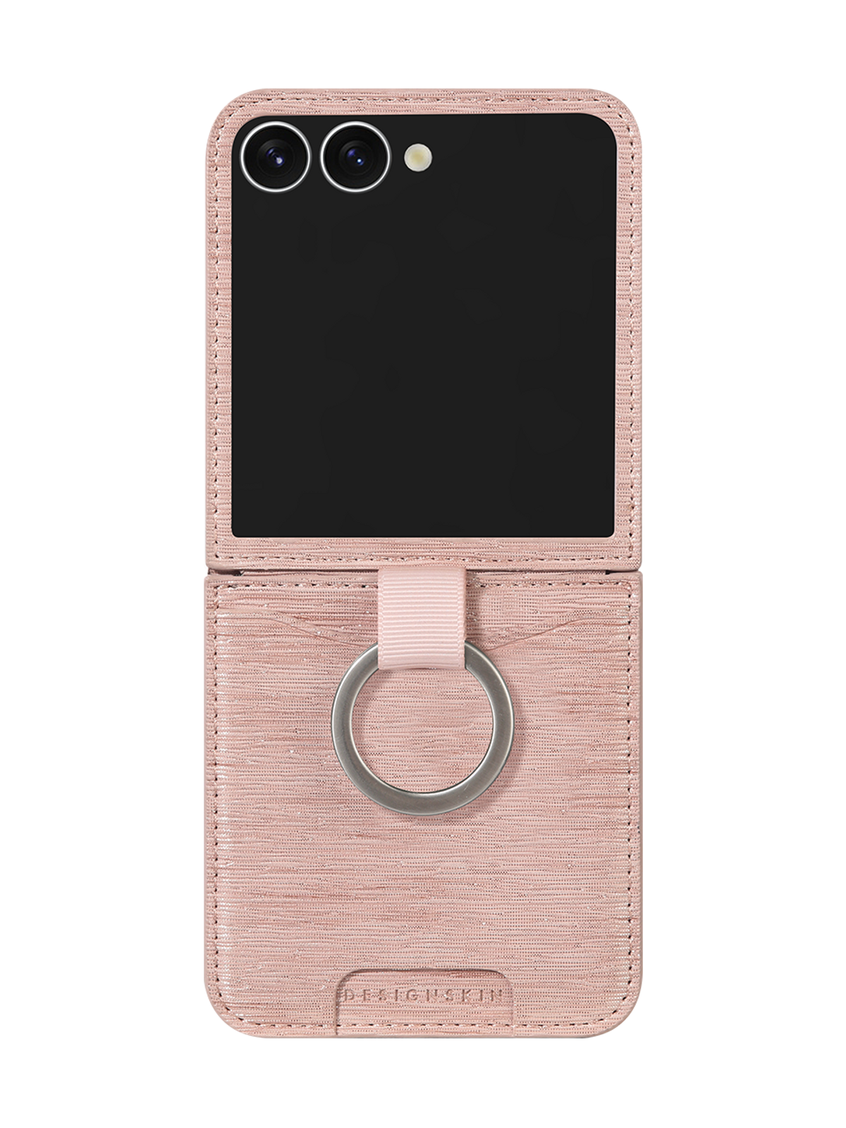 디자인스킨(DESIGNSKIN) 갤럭시Z플립7 링 그립 포켓 케이스 ver.2_글리터