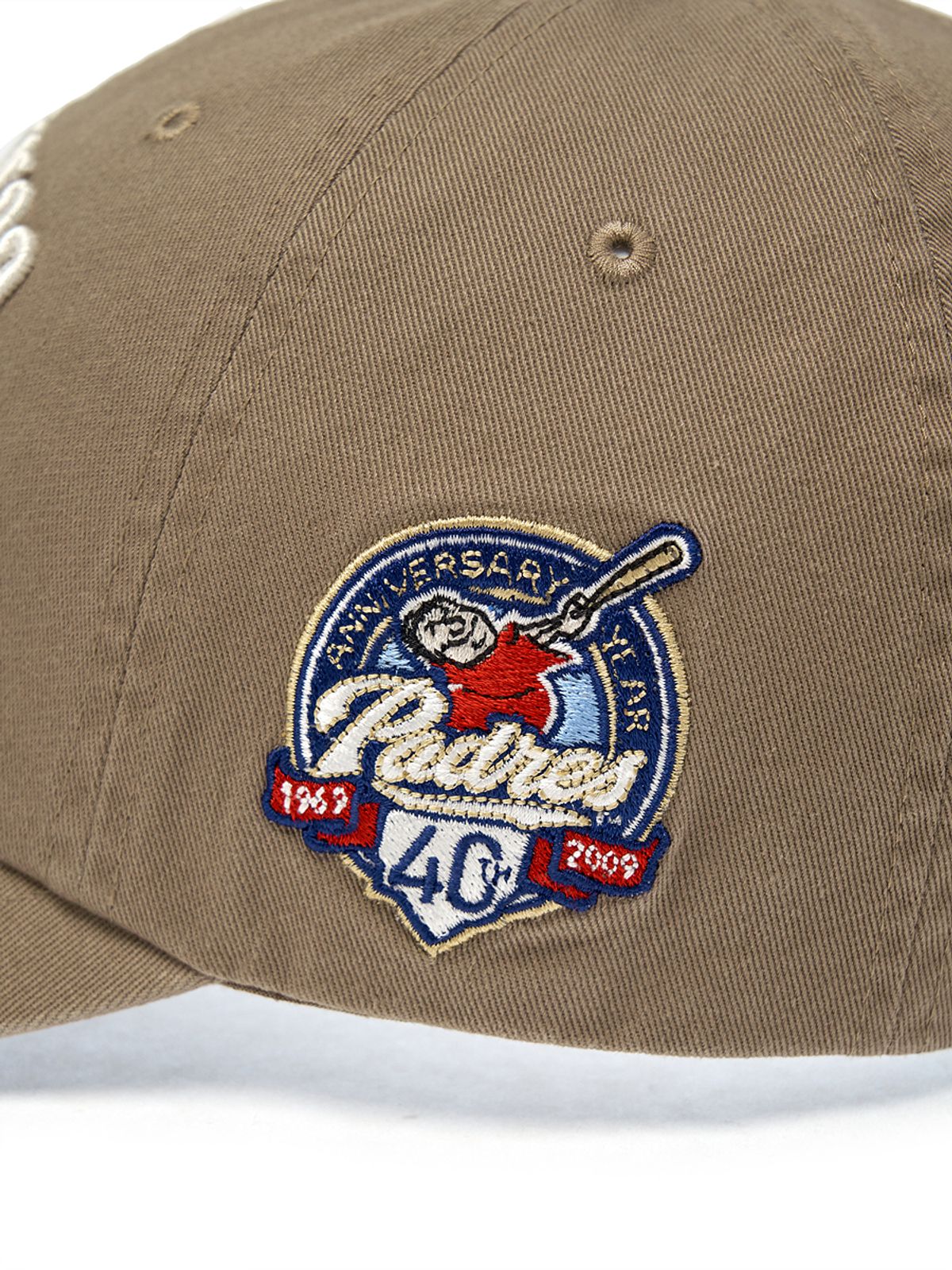 엠엘비(MLB) 쿠퍼스타운 패치 언스트럭쳐 볼캡 SD (D.Beige)