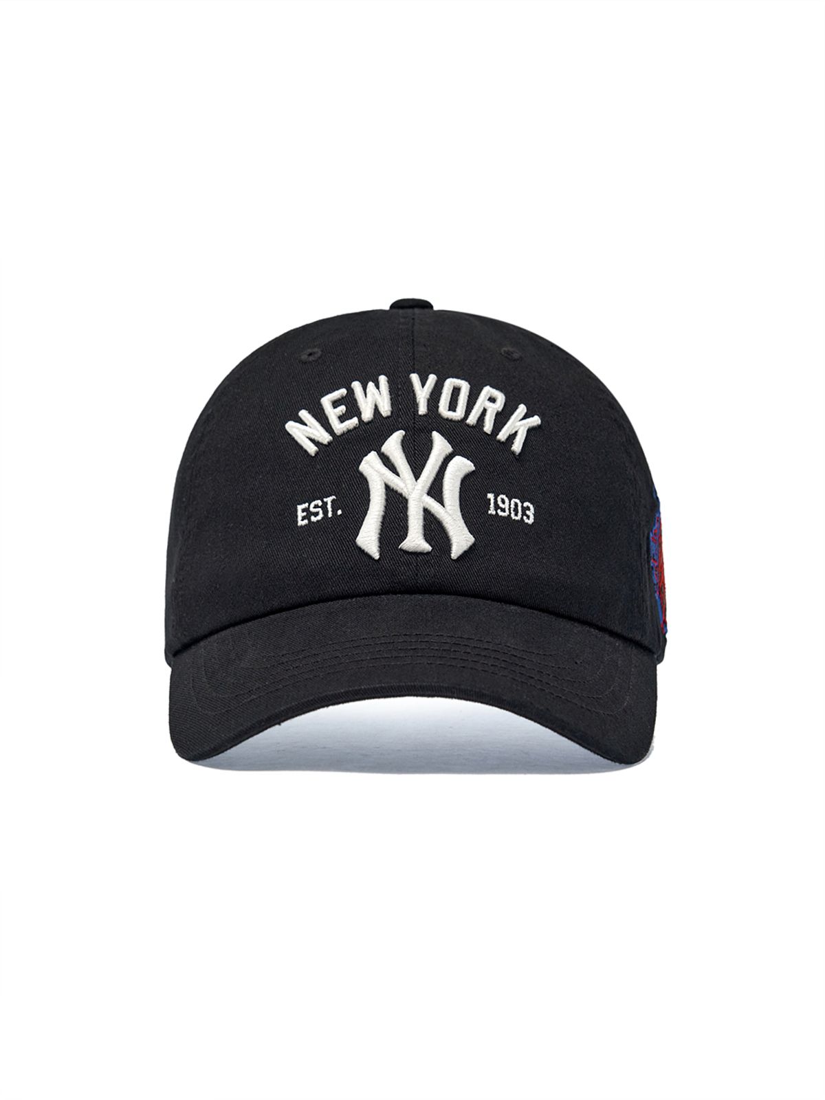엠엘비(MLB) 쿠퍼스타운 패치 언스트럭쳐 볼캡 NY (Black)