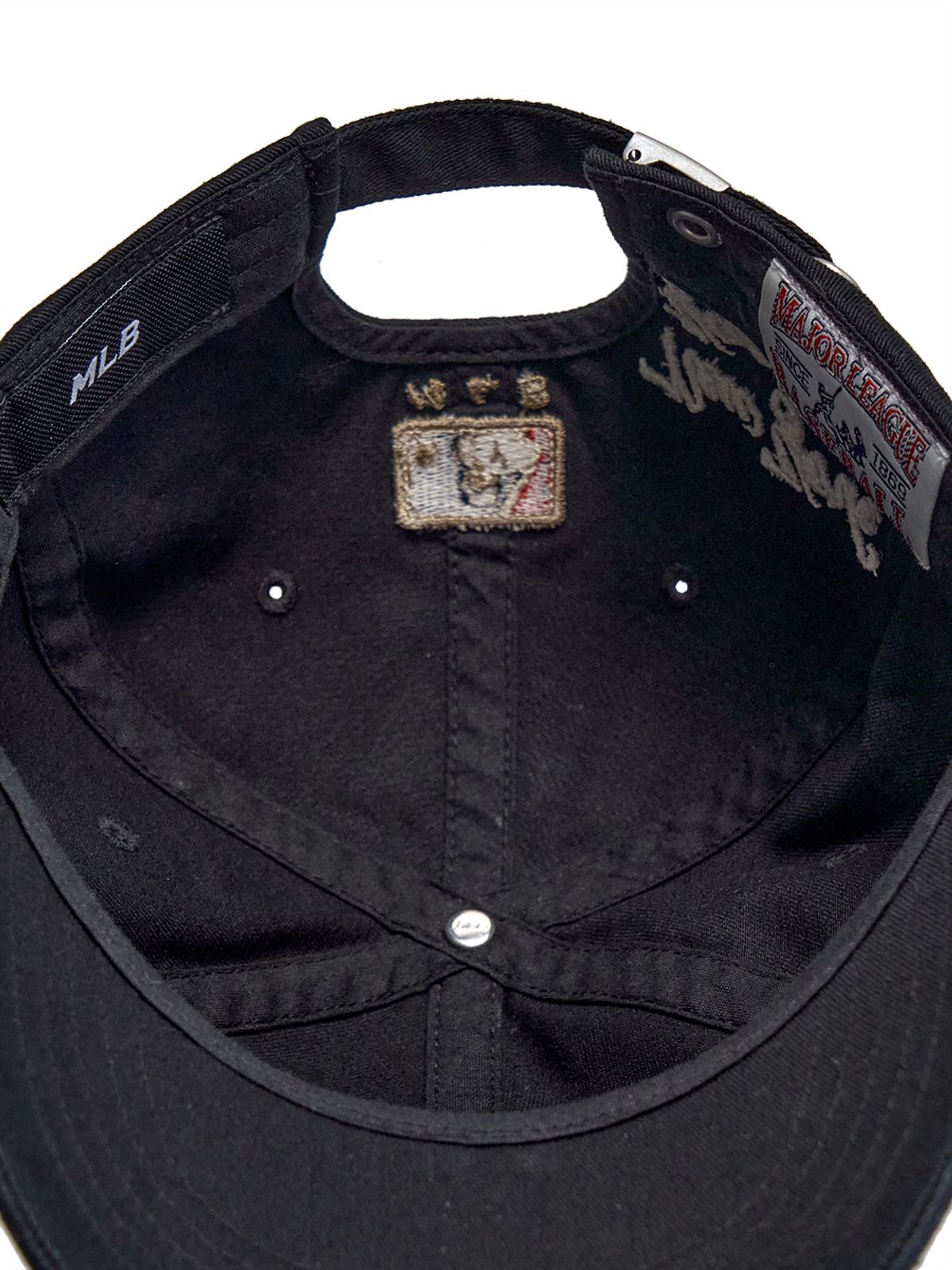 엠엘비(MLB) 쿠퍼스타운 패치 언스트럭쳐 볼캡 NY (Black)