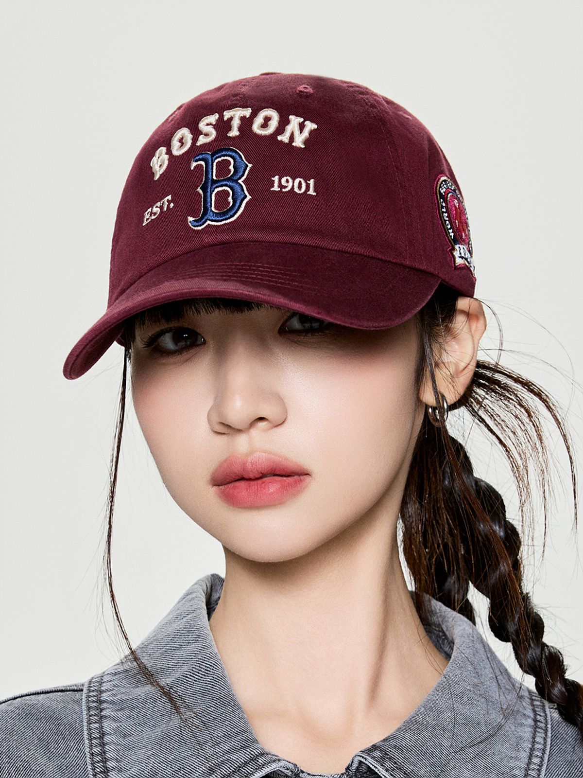 엠엘비(MLB) 쿠퍼스타운 패치 언스트럭쳐 볼캡 BOS (D.Wine)