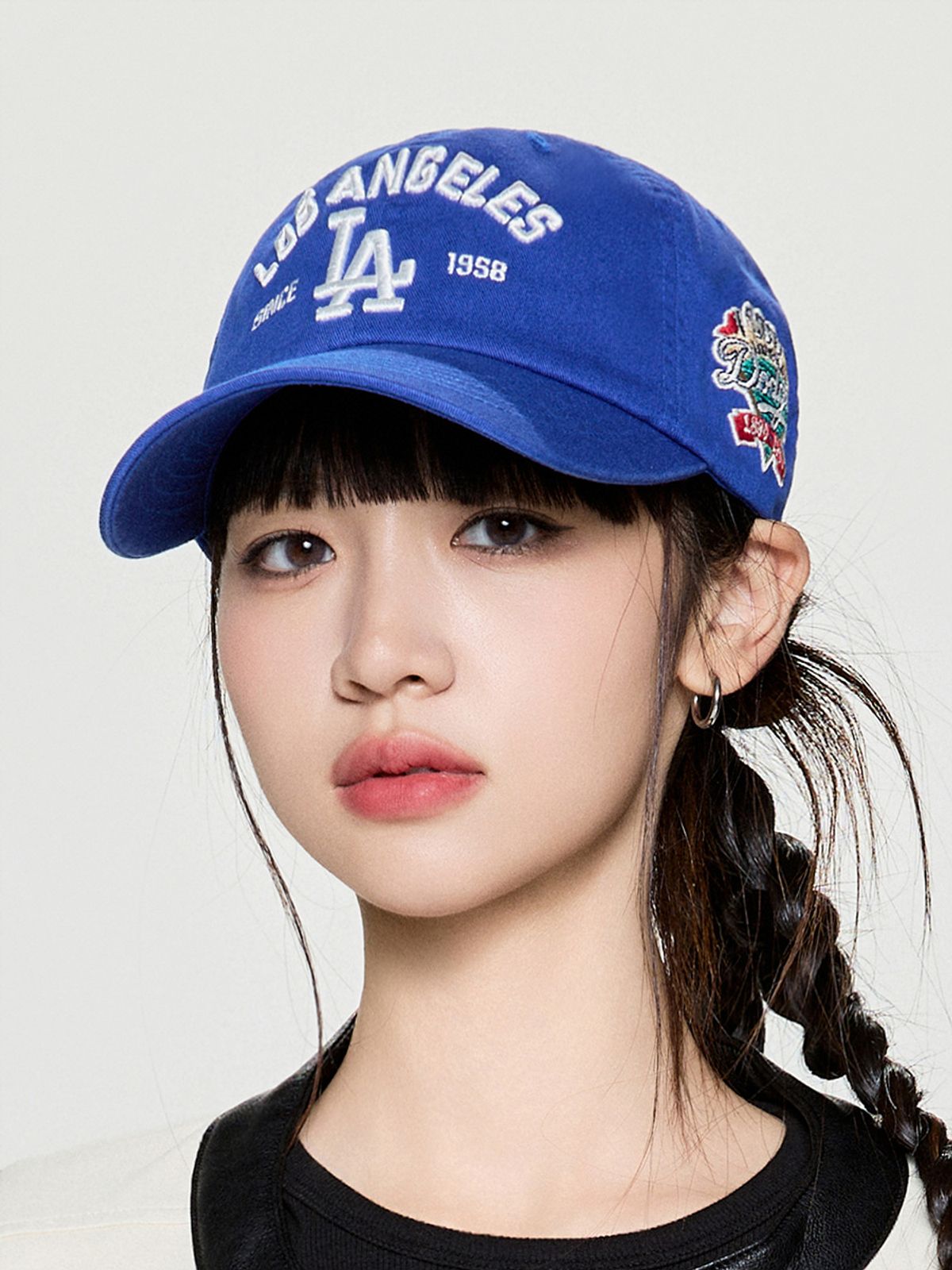 엠엘비(MLB) 쿠퍼스타운 패치 언스트럭쳐 볼캡 LA (Blue)