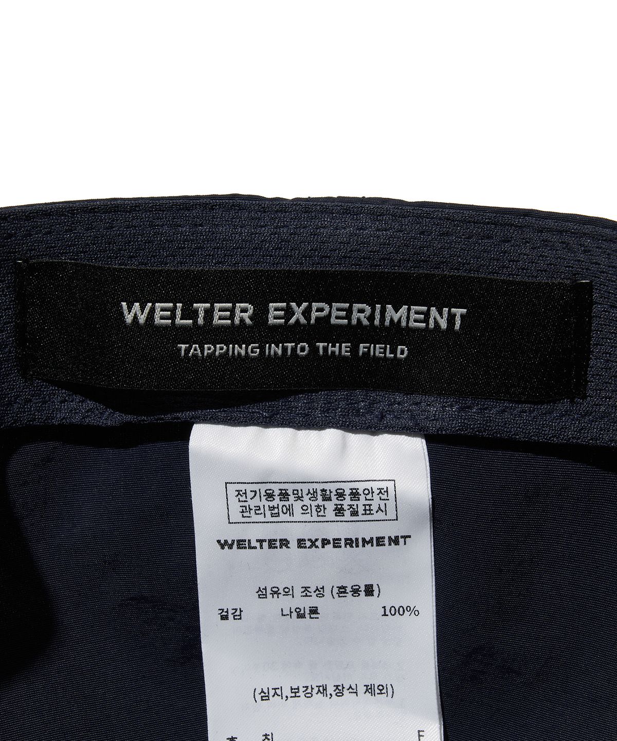 웰터 익스페리먼트(WELTER EXPERIMENT) VENTURA 6P LIGHTWEIGHT CAP_NAVY