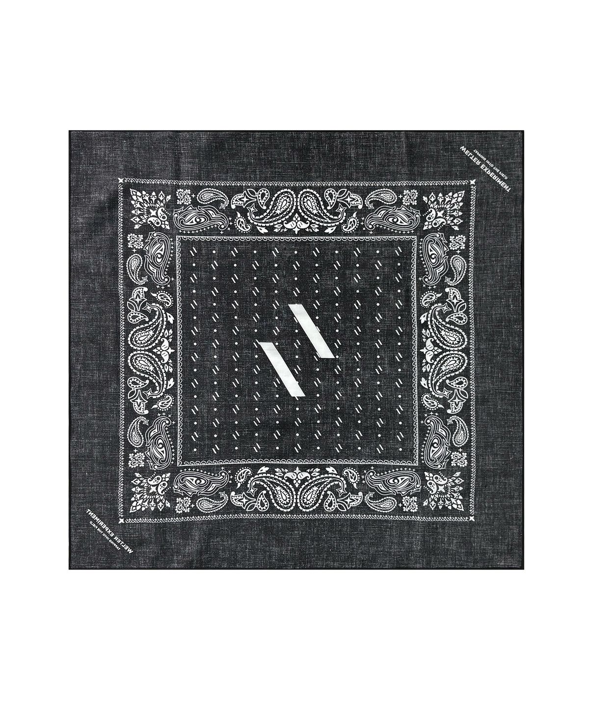 웰터 익스페리먼트(WELTER EXPERIMENT) VINTAGE PAISLEY BANDANA_BLACK