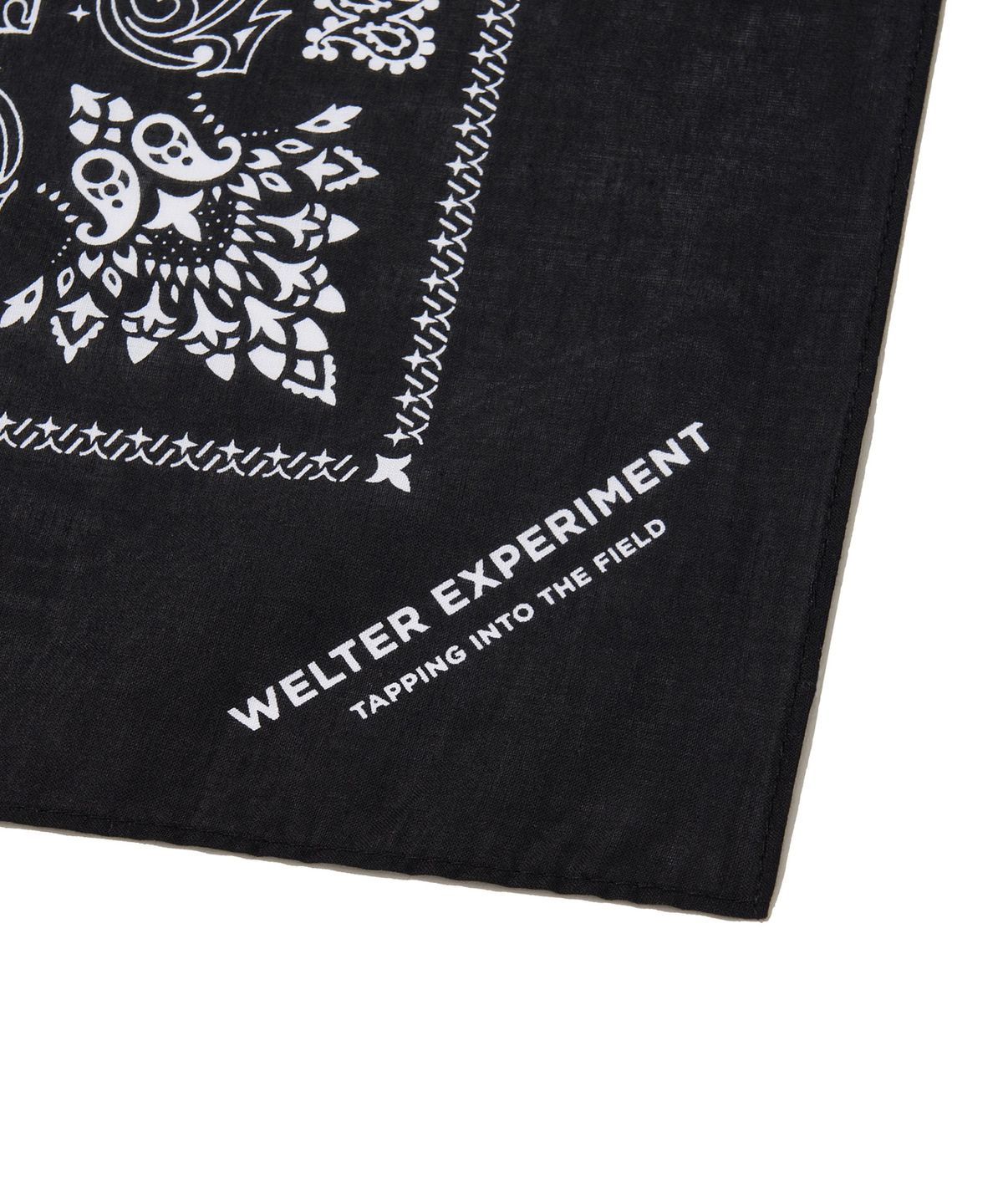 웰터 익스페리먼트(WELTER EXPERIMENT) VINTAGE PAISLEY BANDANA_BLACK