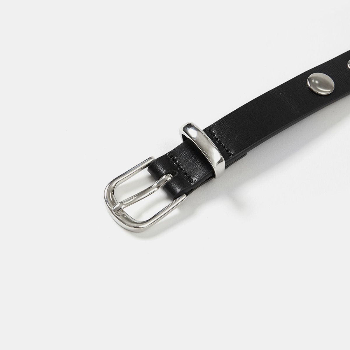 엘씨디씨티엠(LCDC™) NEW EYELET LEATHER BELT (BLACK)