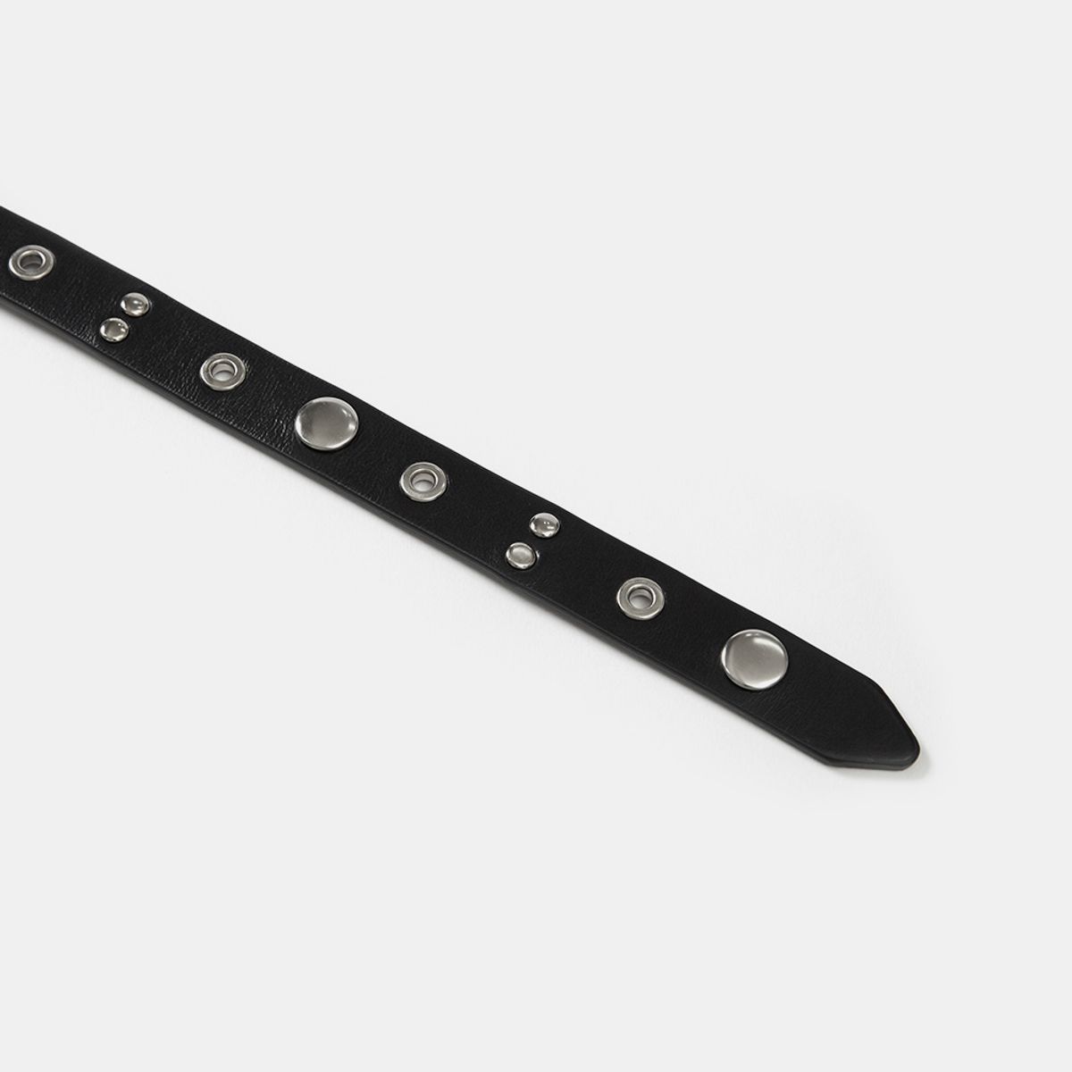 엘씨디씨티엠(LCDC™) NEW EYELET LEATHER BELT (BLACK)