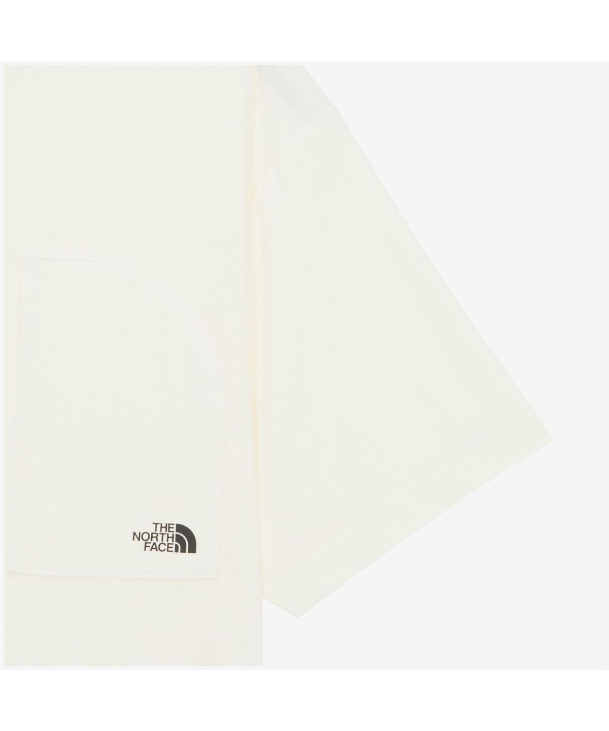 노스페이스(THE NORTH FACE) NT7UR53B 유니 체스트 포켓 라운드티 CREAM
