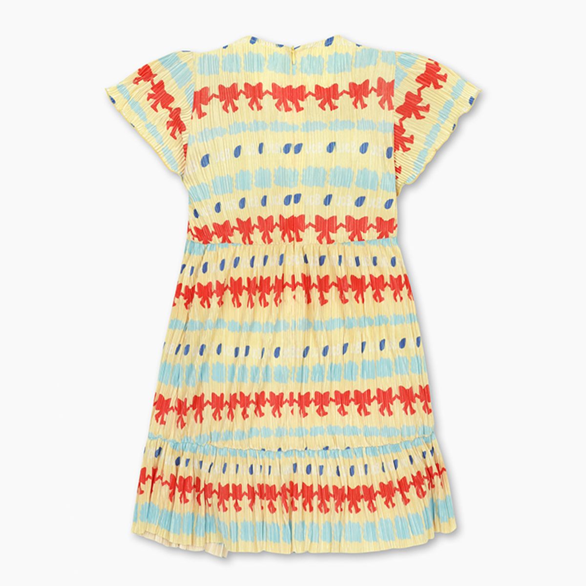 베네통키즈(BENETTONKIDS) 보드레 플리츠 원피스_QAOP19531YE