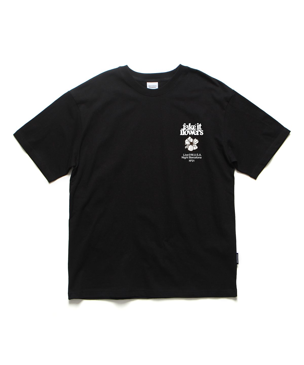 앱놀머씽(ABNORMALTHING) FFS 오버핏 티셔츠 차콜 (FFS T-SHIRT CHARCOAL)