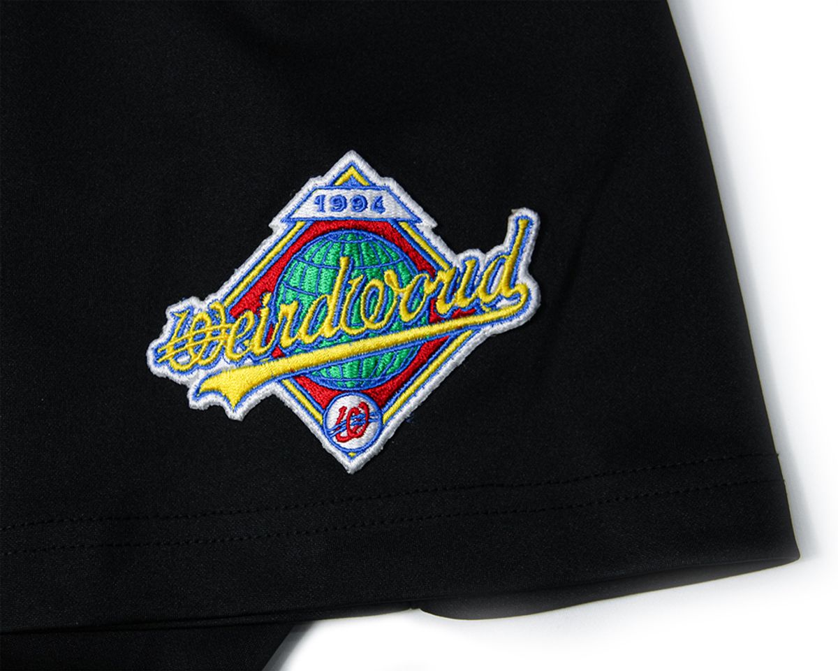 위얼드월드(WEIRDWORLD) Chicago 94 베이스볼 져지 블랙