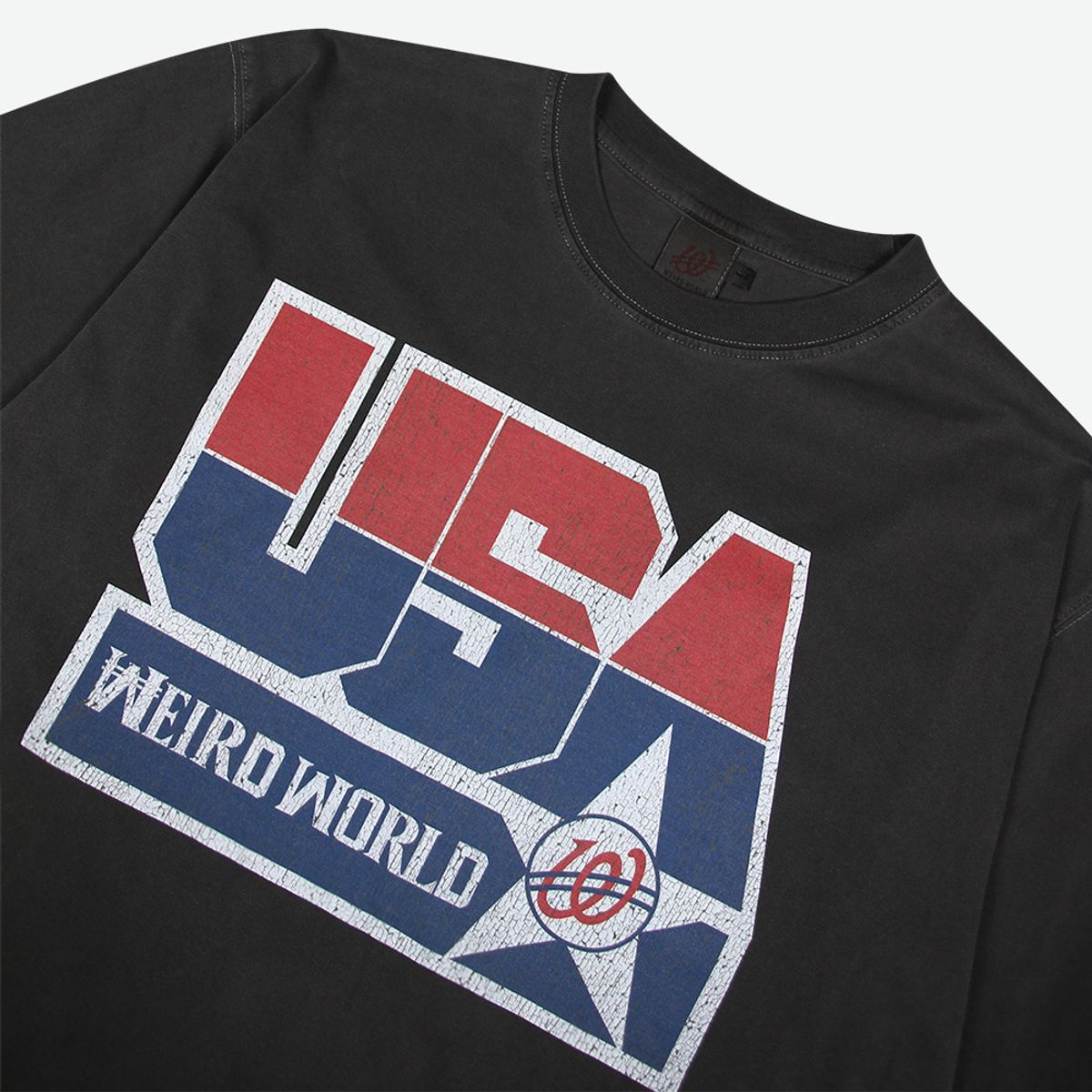 위얼드월드(WEIRDWORLD) 1996 드림팀 피그먼트 티셔츠