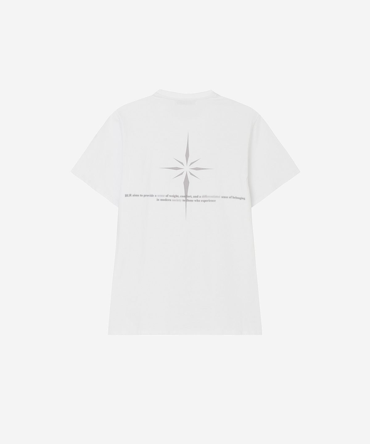 비엘알(BLR) Mosaic Blur Graphic T-Shirt