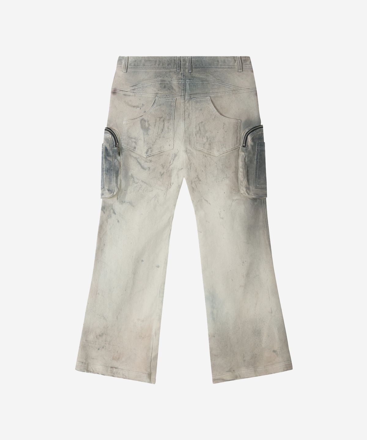 비엘알(BLR) Double Pockets Hand Washing Flare Pants