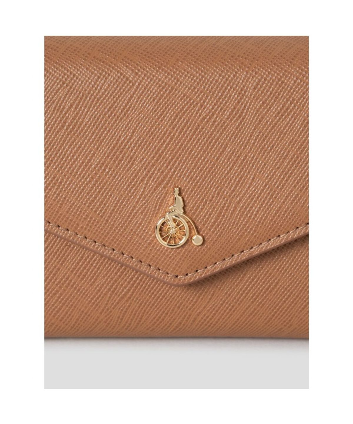 빈폴 액세서리(BEANPOLE ACCESSORY) 루시 플랩 3단 중지갑 -  브릭