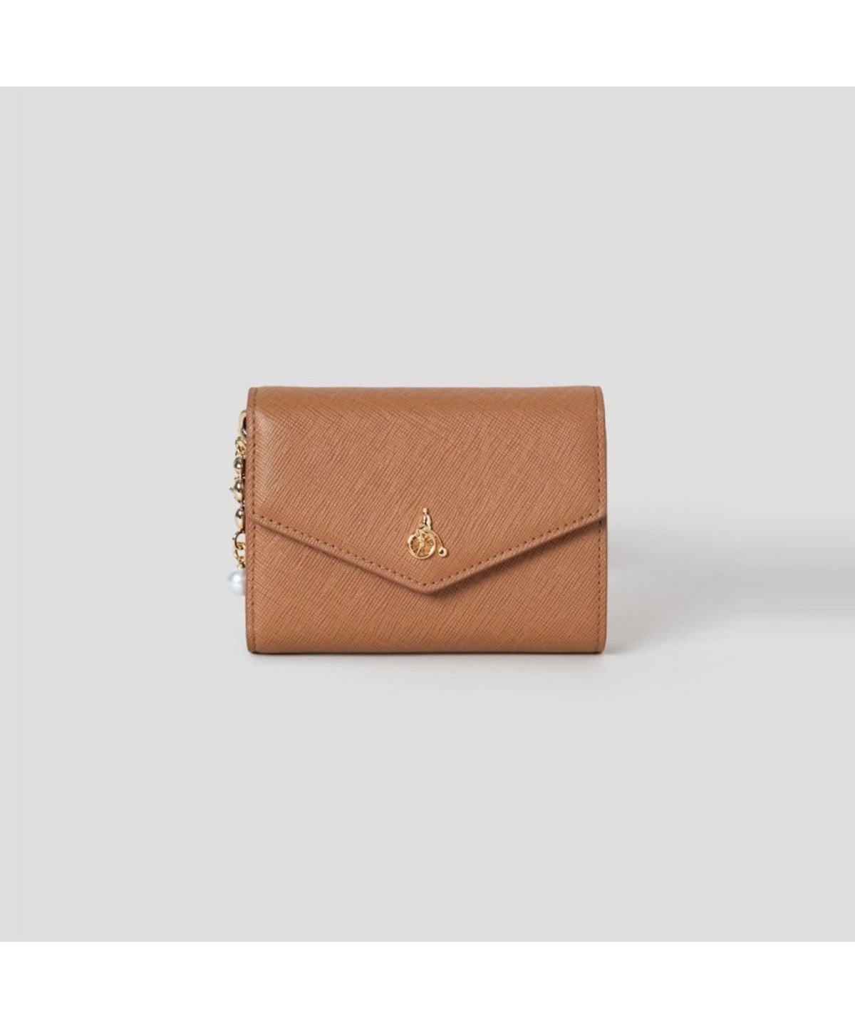 빈폴 액세서리(BEANPOLE ACCESSORY) 루시 플랩 3단 중지갑 -  브릭