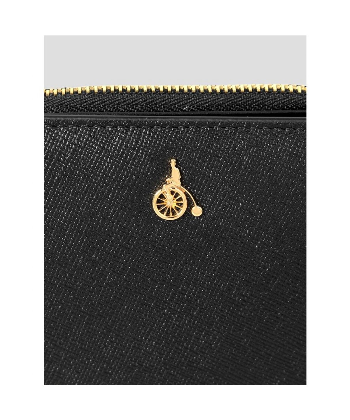 빈폴 액세서리(BEANPOLE ACCESSORY) 루시 지퍼 2단지갑 -  블랙