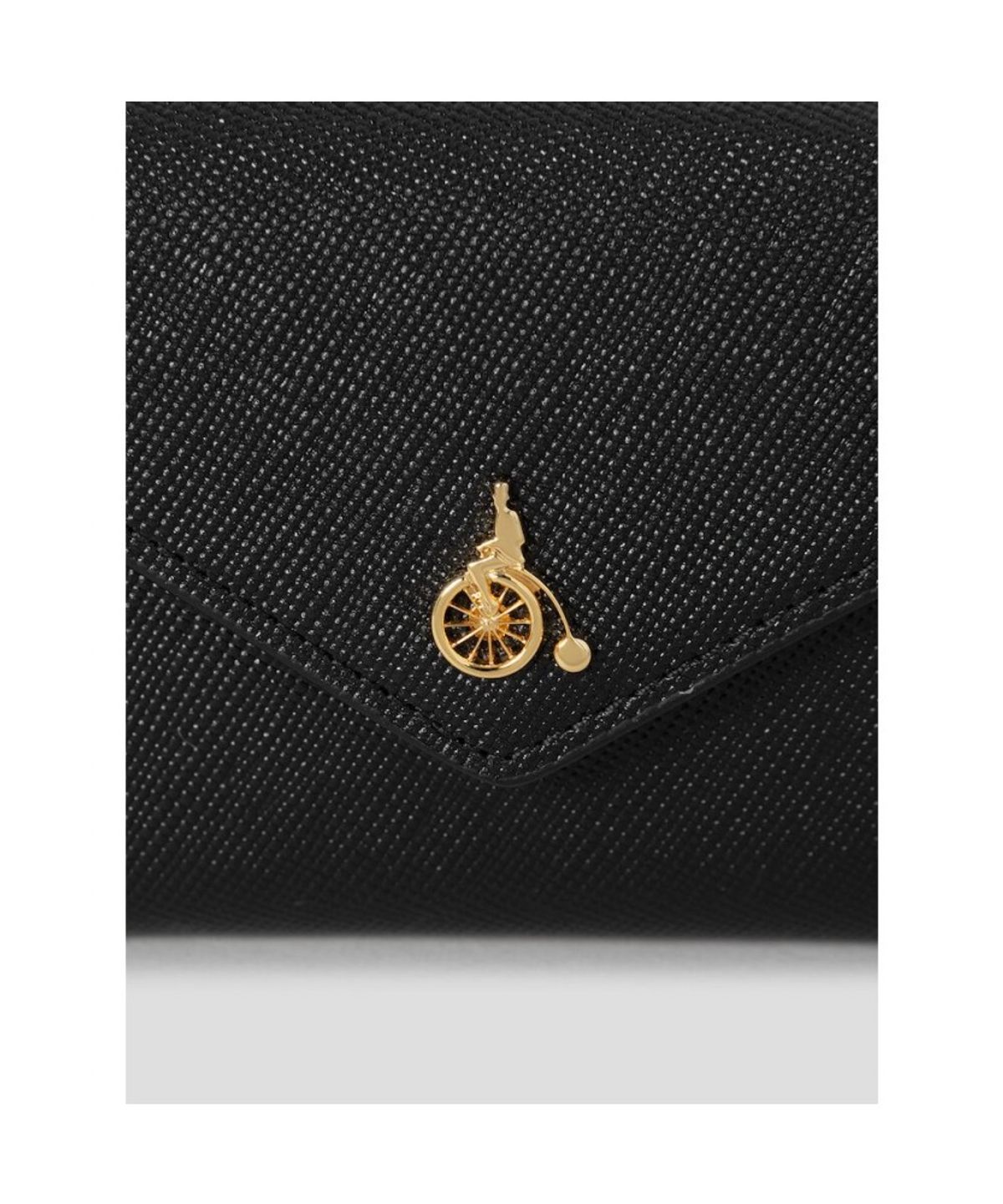 빈폴 액세서리(BEANPOLE ACCESSORY) 루시 플랩 명함지갑 -  블랙